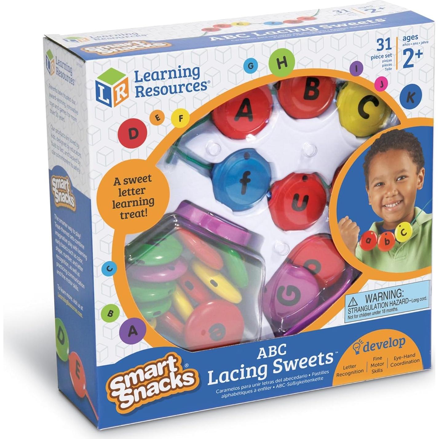 Juguete de Motricidad Fina Recursos de Aprendizaje ABC 31 Piezas