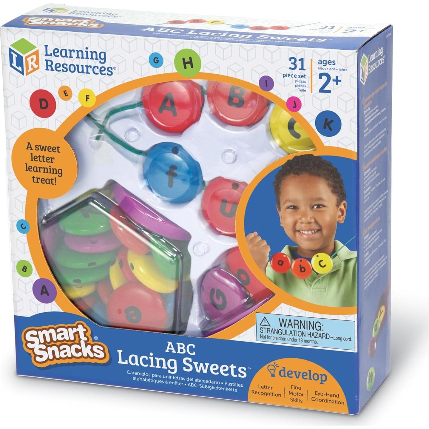 Juguete de Motricidad Fina Recursos de Aprendizaje ABC 31 Piezas