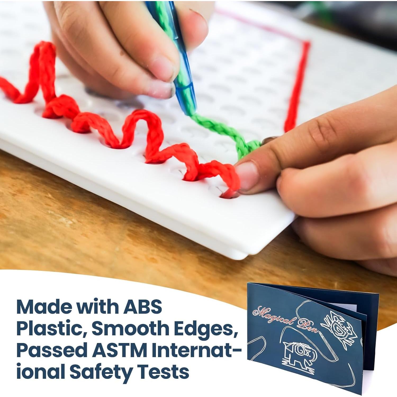 Tablero Sensorial de Enhebrado SENSORY4U - Paquete de 3 Juguetes