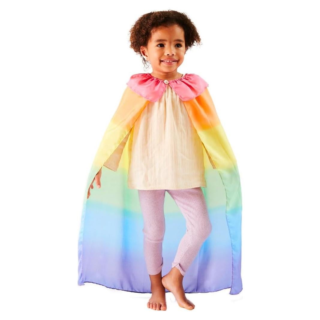Capa Arcoíris Sarah's Silks para Niños 3 a 8 Años - Seda Pura