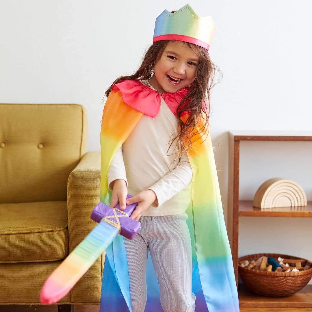 Capa Arcoíris Sarah's Silks para Niños 3 a 8 Años - Seda Pura