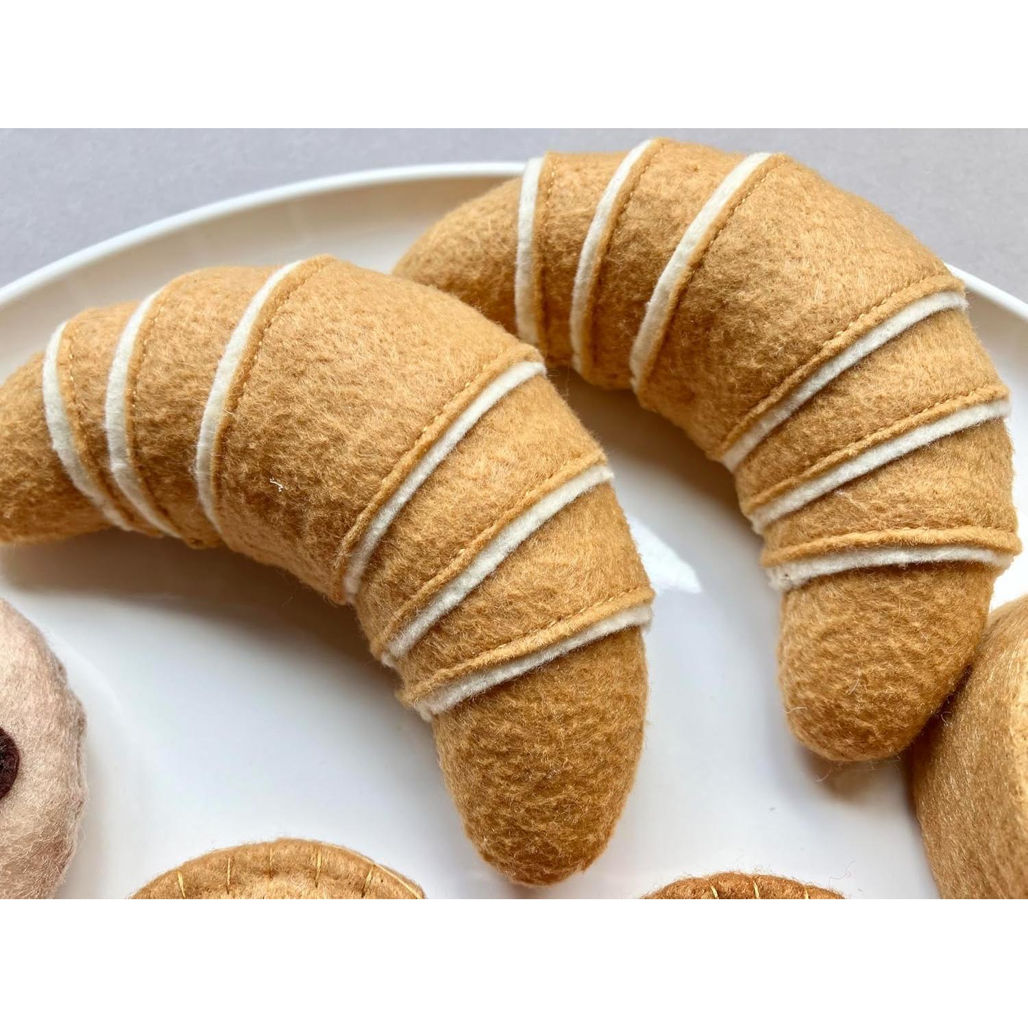 Juego de Panadería de Fieltro Hecho a Mano MorkuzuNY - 5 Piezas