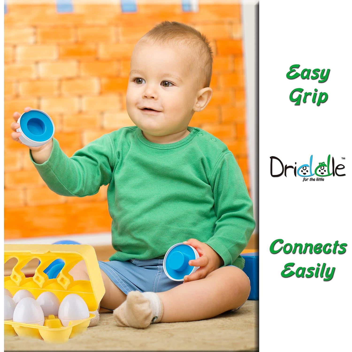 Juguete de Aprendizaje Driddle - Huevos de Colores para Niños