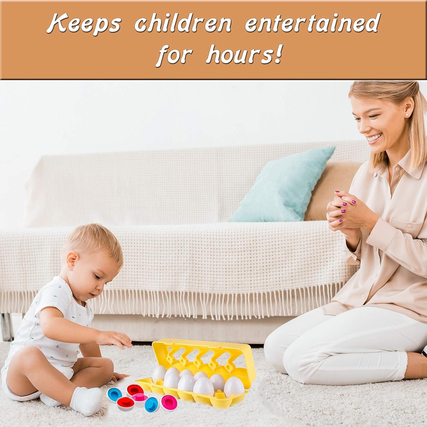 Juguete de Aprendizaje Driddle - Huevos de Colores para Niños