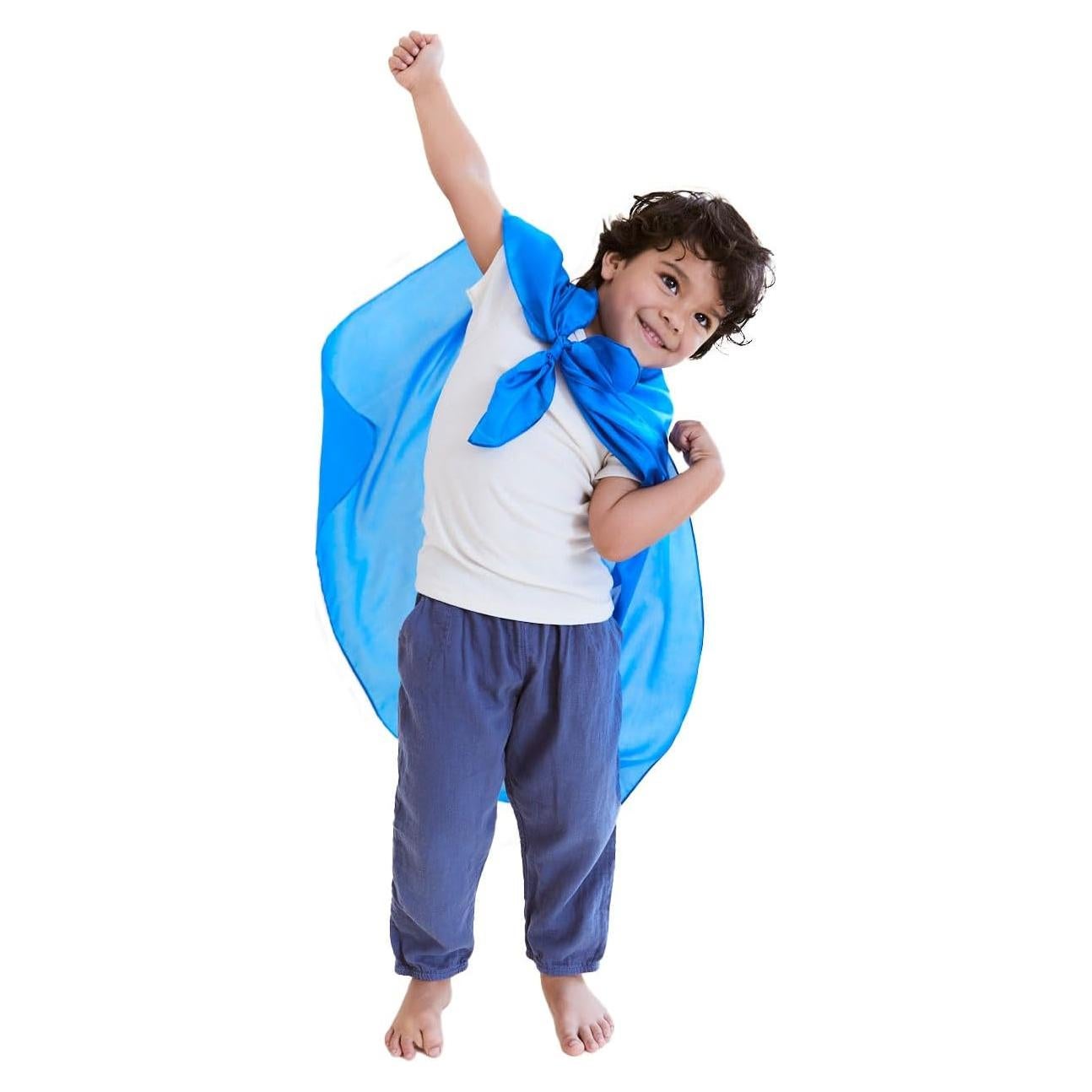 Seda para Jugar de Sarah - 100% Seda Real Teñida a Mano 89x89cm