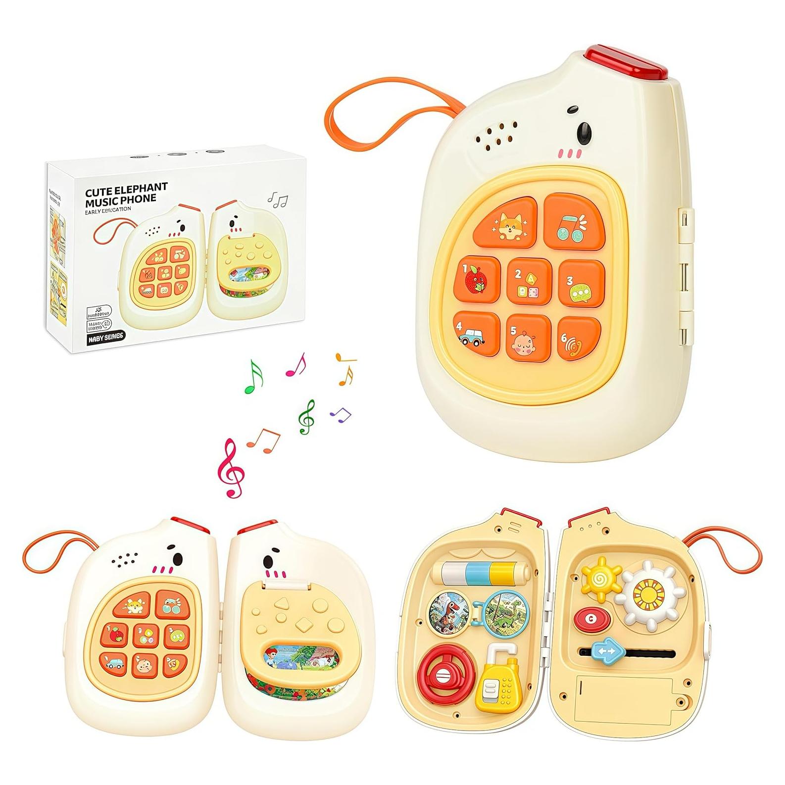 Teléfono Musical Interactivo para Bebés YT 6-12 Meses