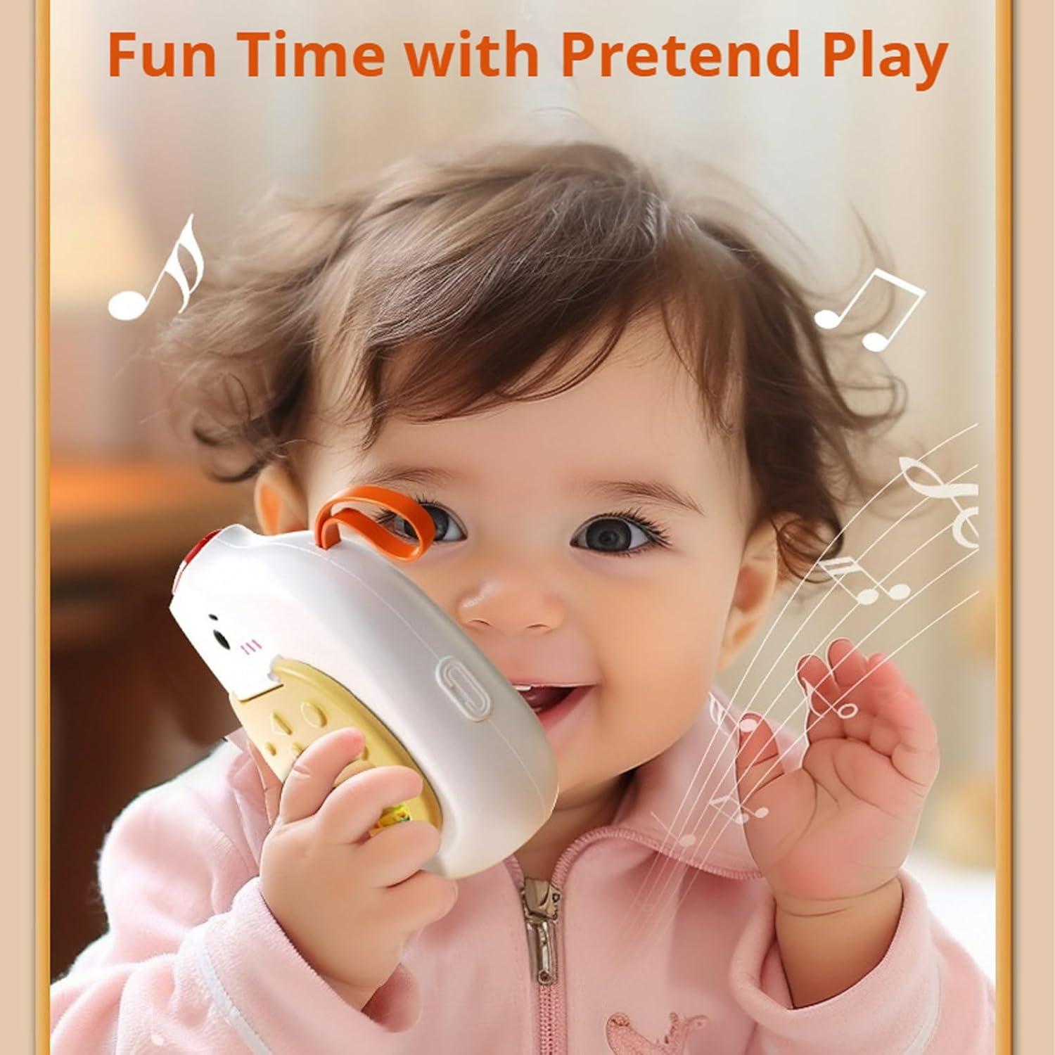 Teléfono Musical Interactivo para Bebés YT 6-12 Meses