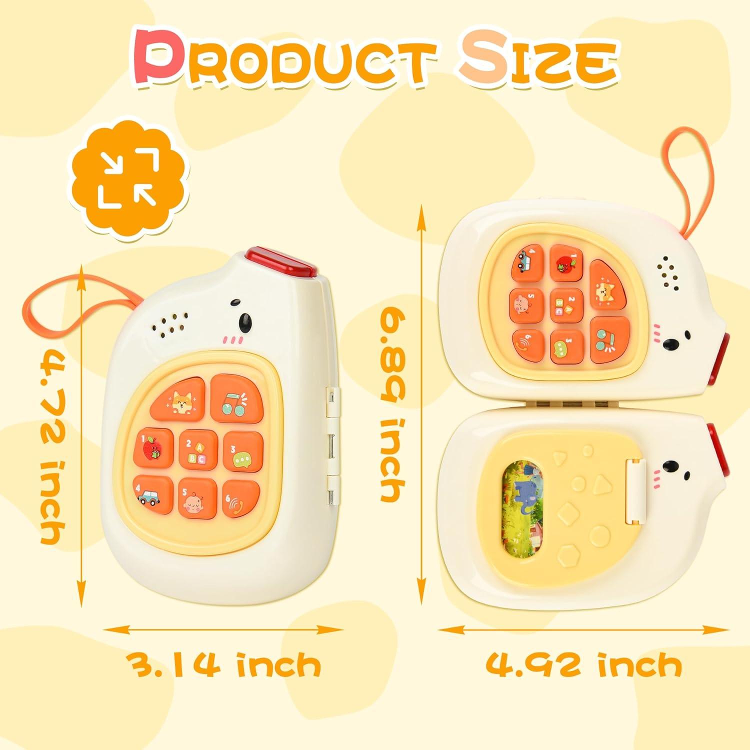 Teléfono Musical Interactivo para Bebés YT 6-12 Meses