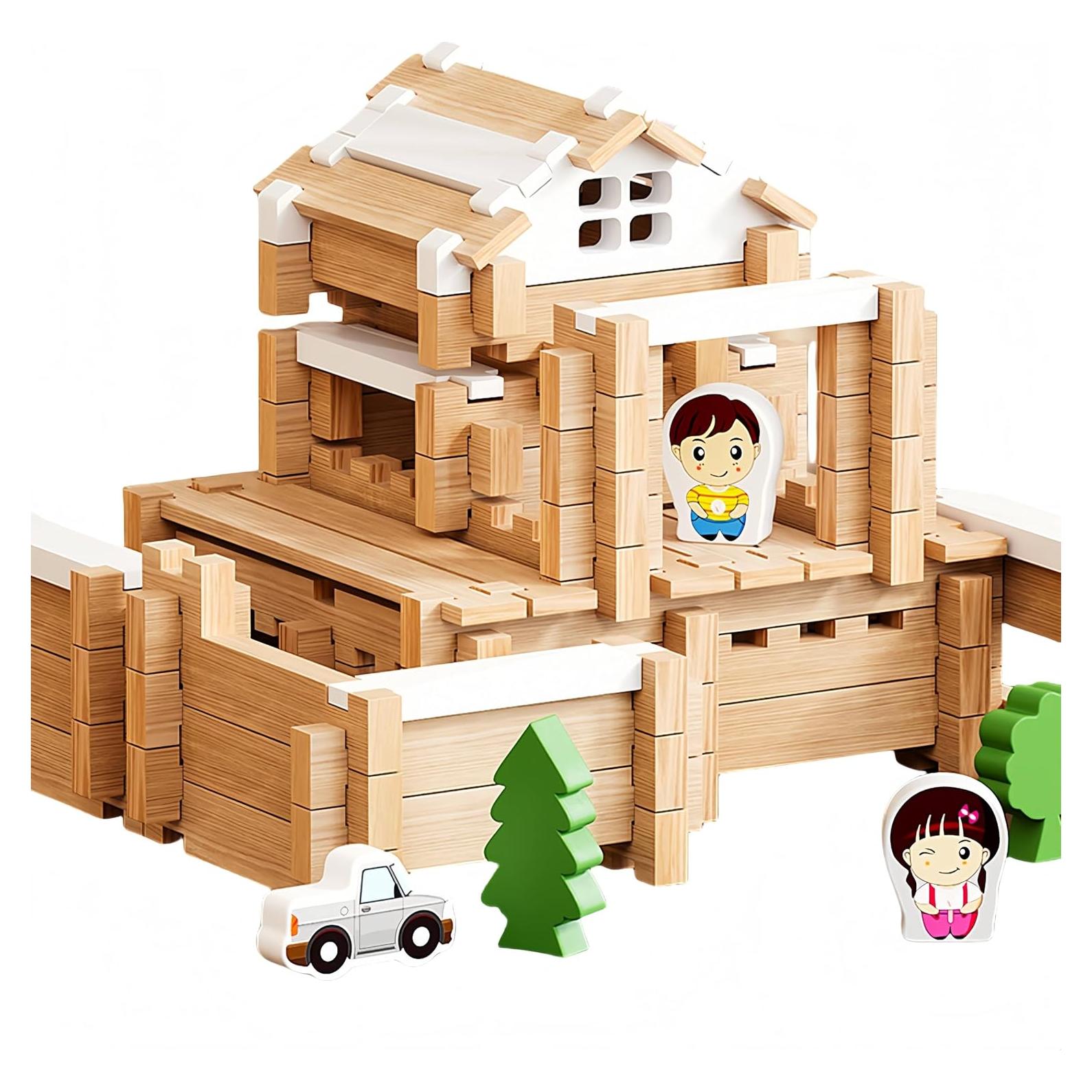 Juego de bloques de construcción de madera 105 piezas - Zhejiang Danny