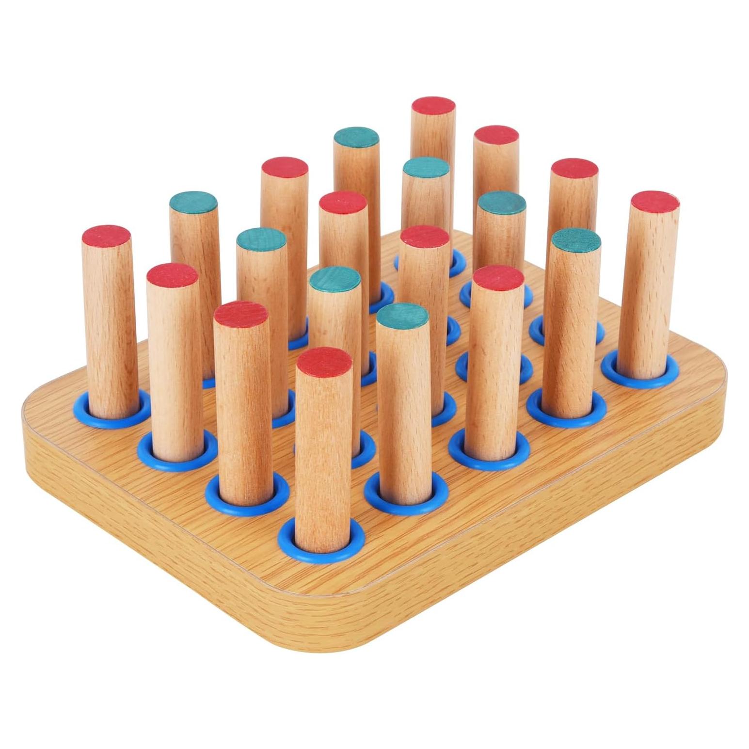 Tablero de Clavos de Madera YiePhiot para Terapia Ocupacional