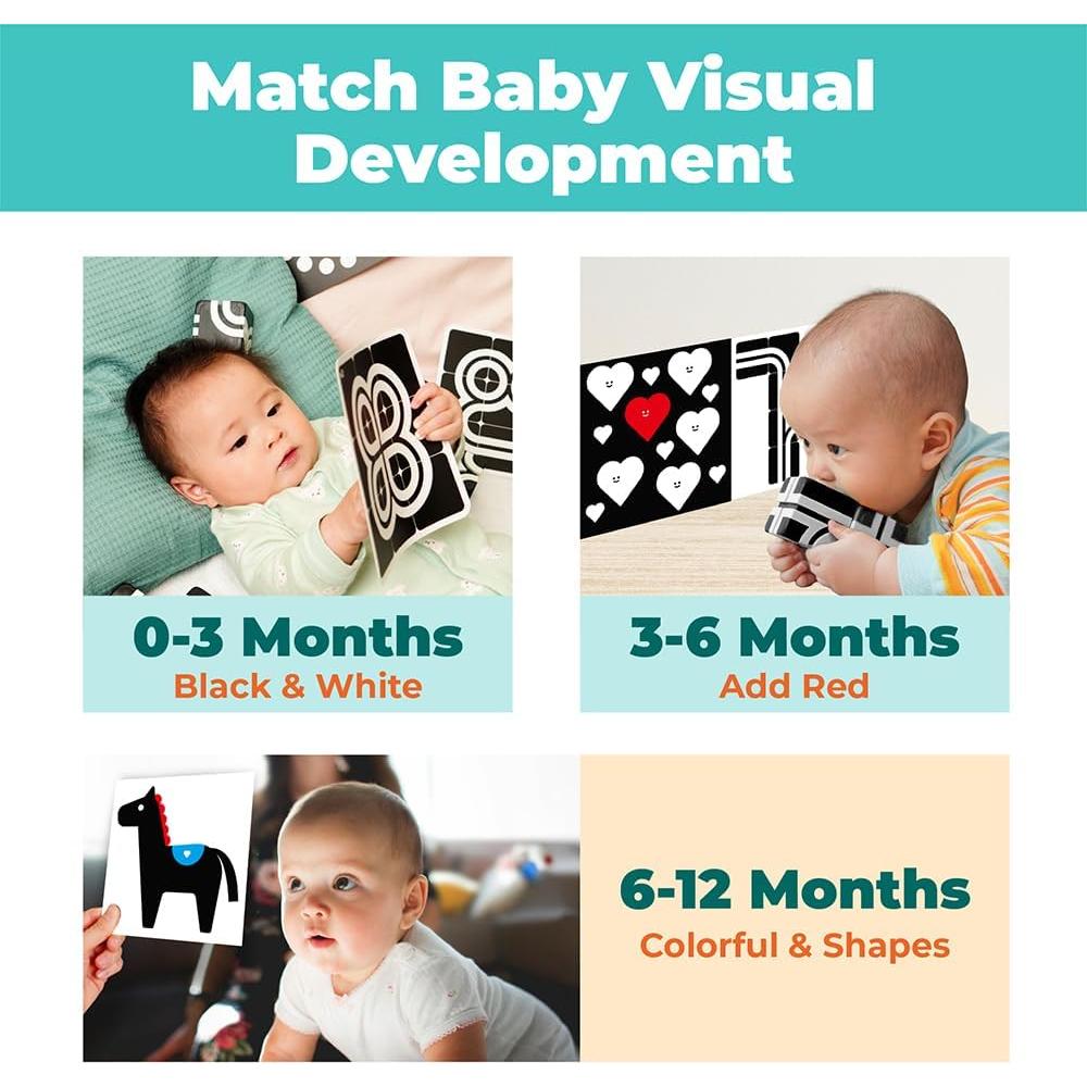 Juguetes Magnéticos para Bebés QBI 0-12 Meses - 9 Piezas