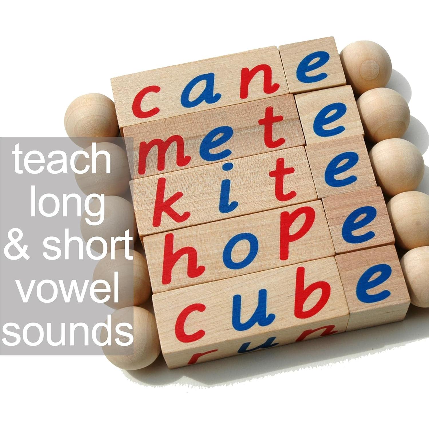 Bloques de Lectura Quality Montessori - Juguete Educativo Madera