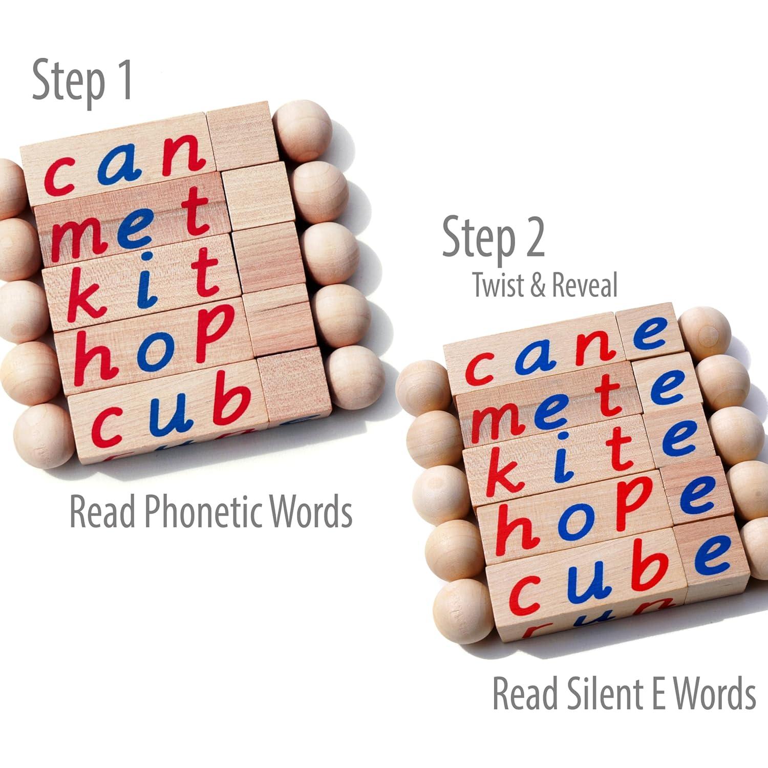 Bloques de Lectura Quality Montessori - Juguete Educativo Madera