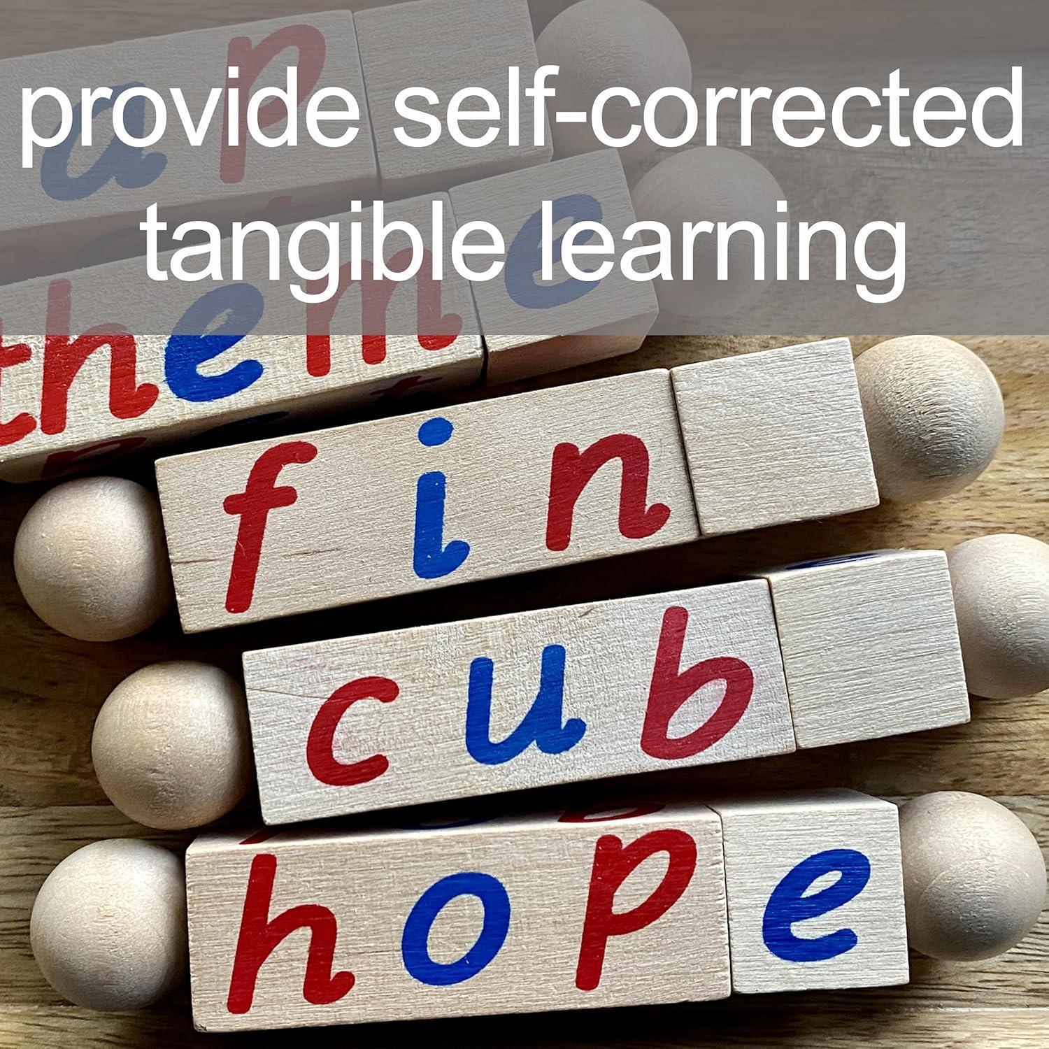 Bloques de Lectura Quality Montessori - Juguete Educativo Madera