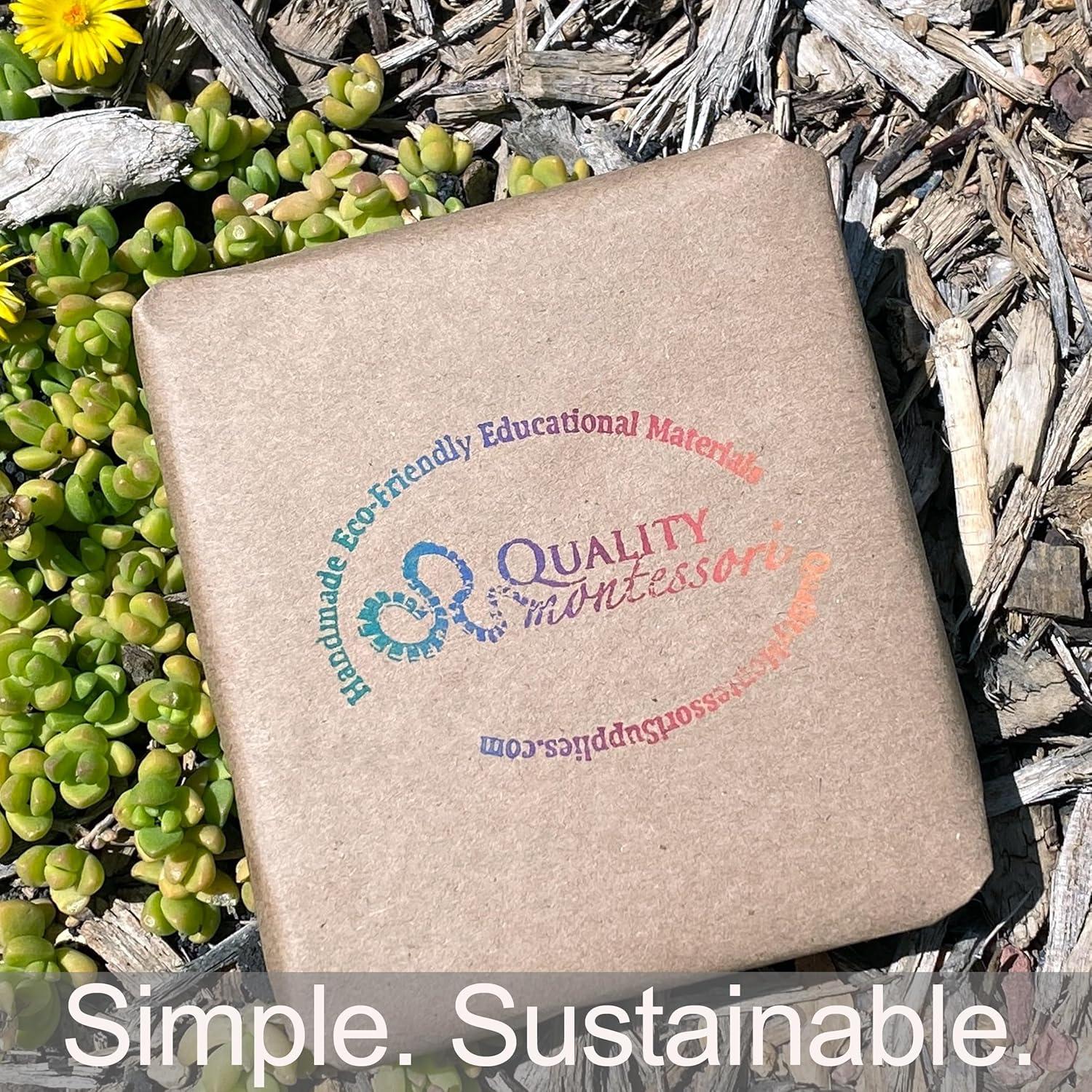 Bloques de Lectura Quality Montessori - Juguete Educativo Madera