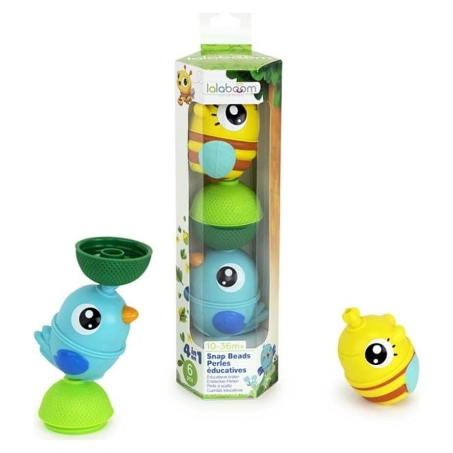 Lalaboom Juego Sensorial Montessori 6 Piezas 10 Meses+ BL310