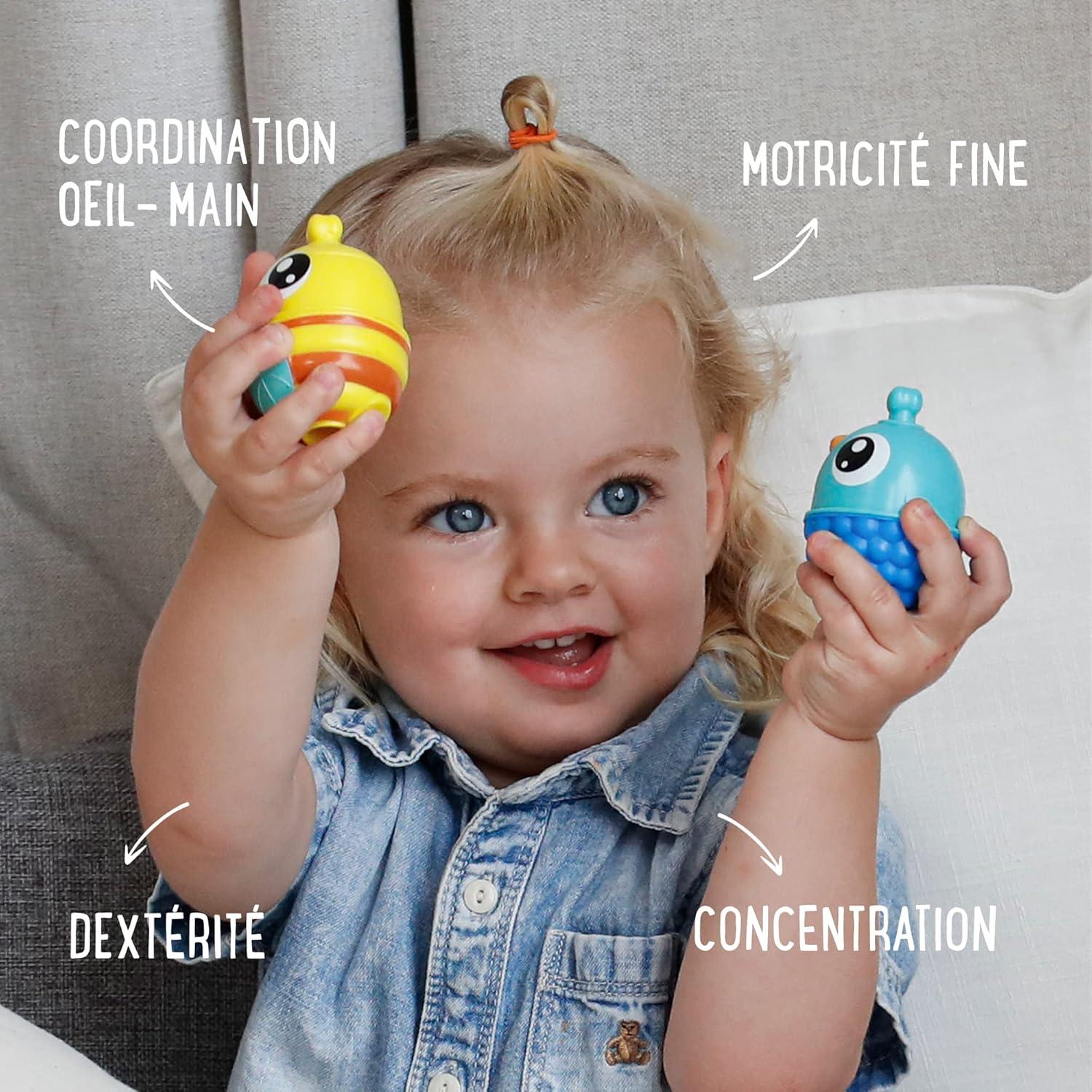 Lalaboom Juego Sensorial Montessori 6 Piezas 10 Meses+ BL310