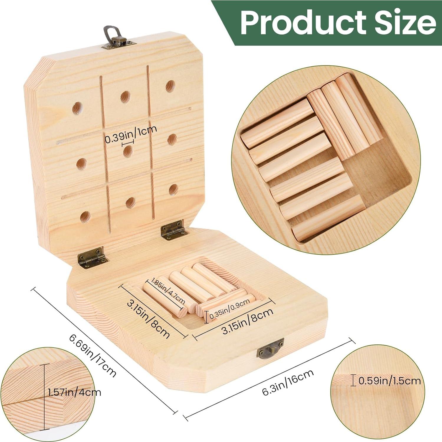 Tablero de Clavos de Madera YiePhiot para Terapia Ocupacional