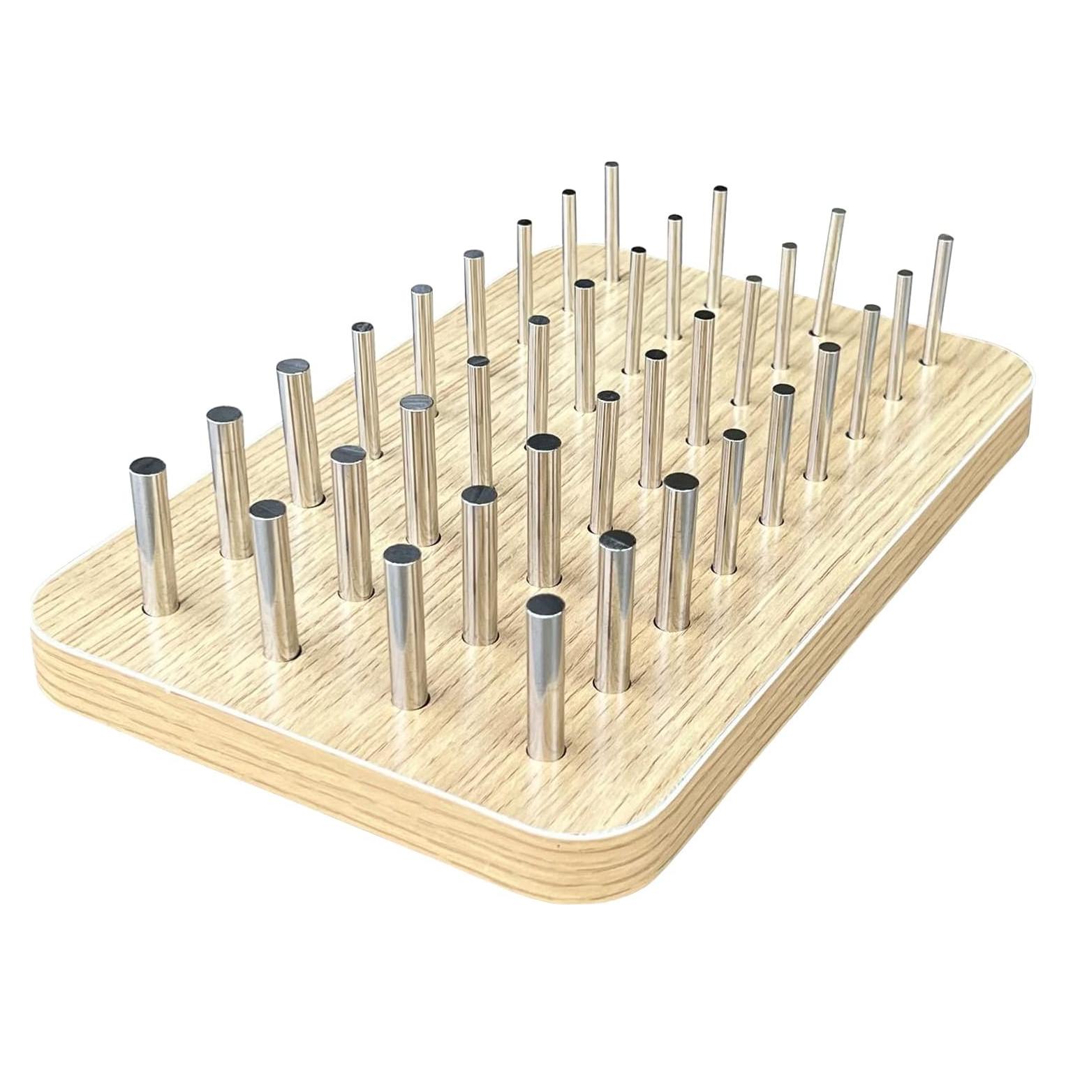 Tablero de Clavos de Madera Muxiano 36 Agujeros Rehabilitación