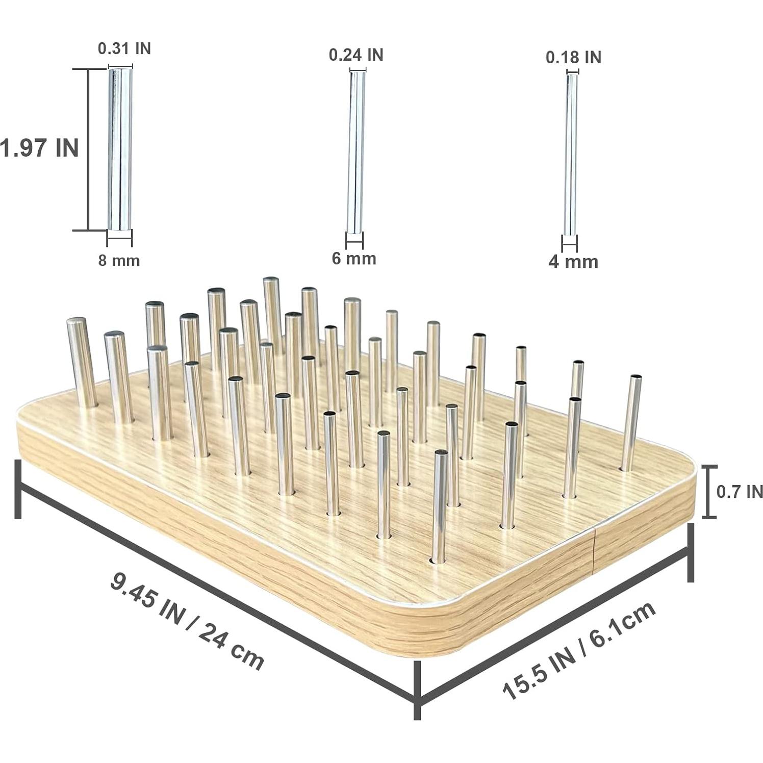 Tablero de Clavos de Madera Muxiano 36 Agujeros Rehabilitación
