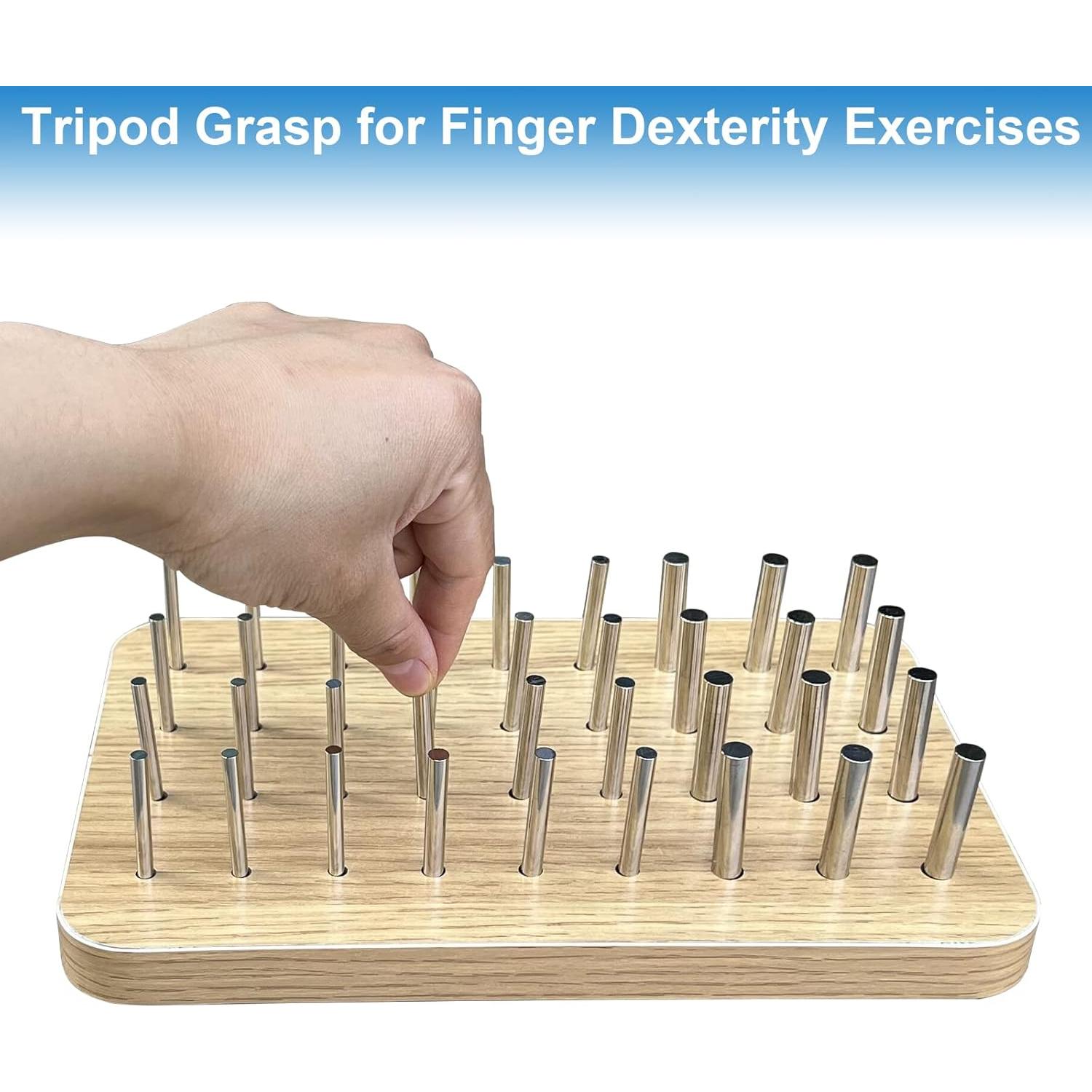 Tablero de Clavos de Madera Muxiano 36 Agujeros Rehabilitación