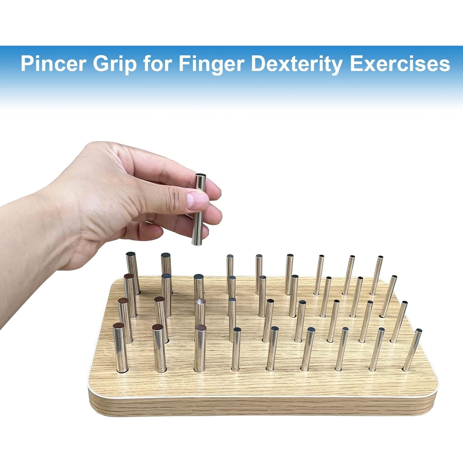 Tablero de Clavos de Madera Muxiano 36 Agujeros Rehabilitación