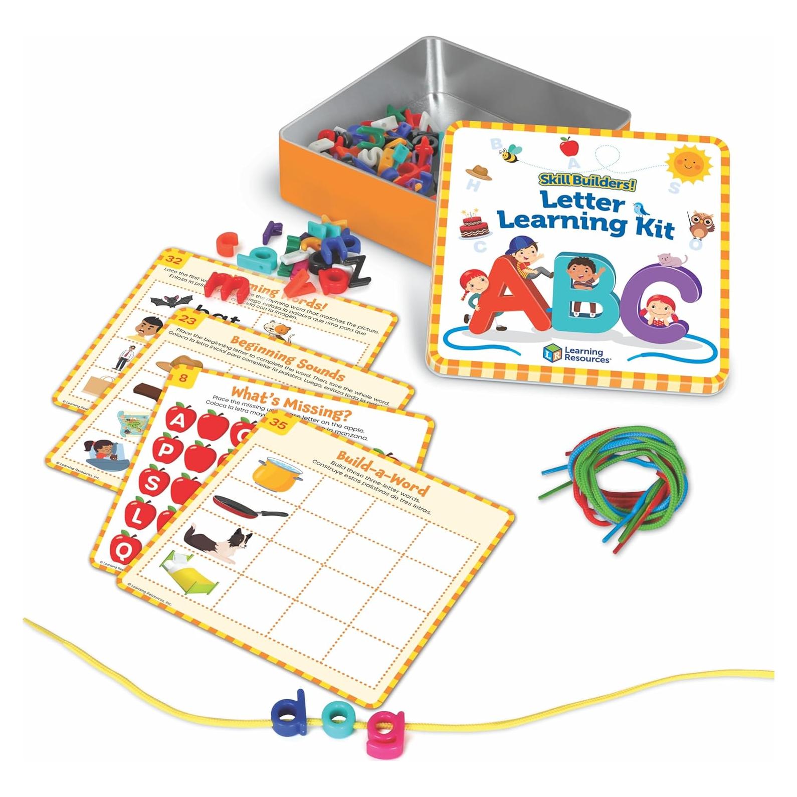 Kit de Aprendizaje de Letras Learning Resources 97 Piezas