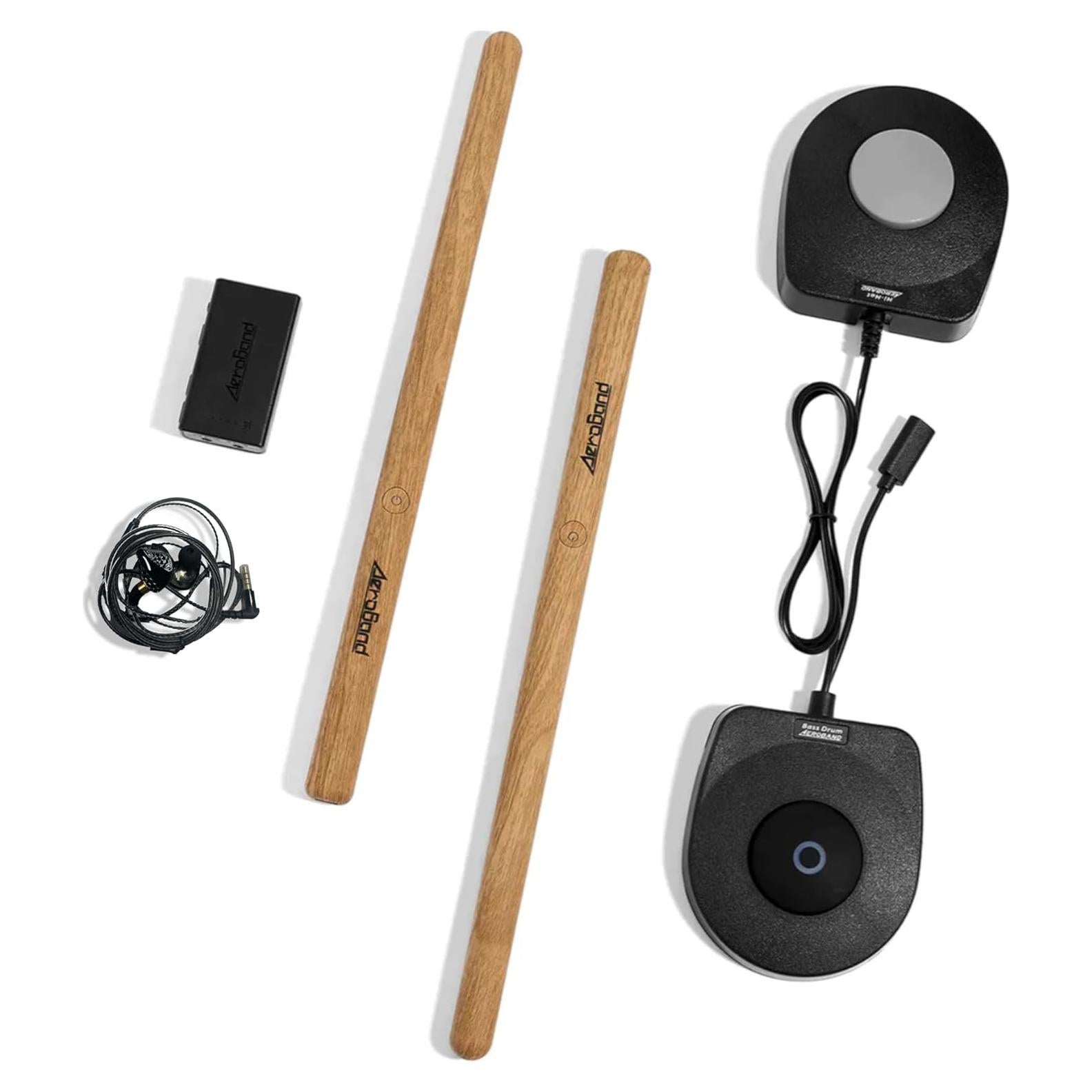 Batería Electrónica AeroBand PocketDrum2 MAX - 8 Tonos, Bluetooth, USB MIDI