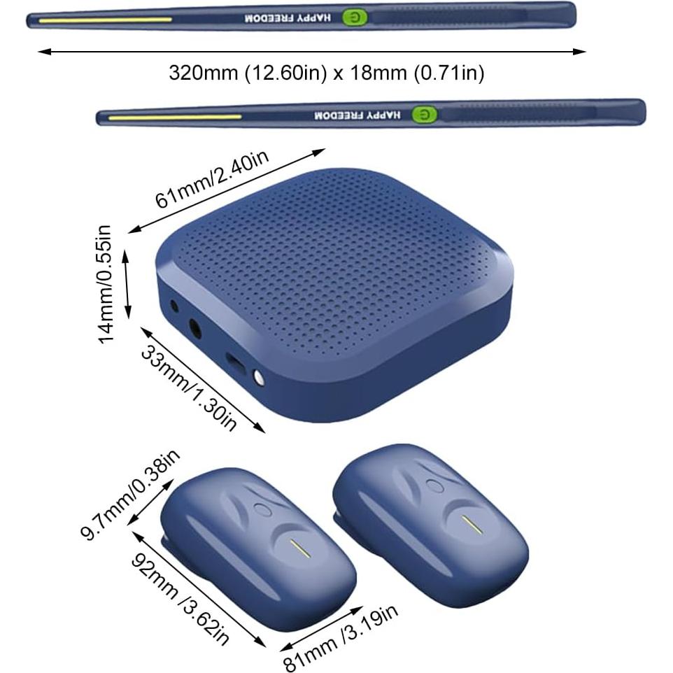 Juego de Batería Electrónica Virtual con Bluetooth y Pedales