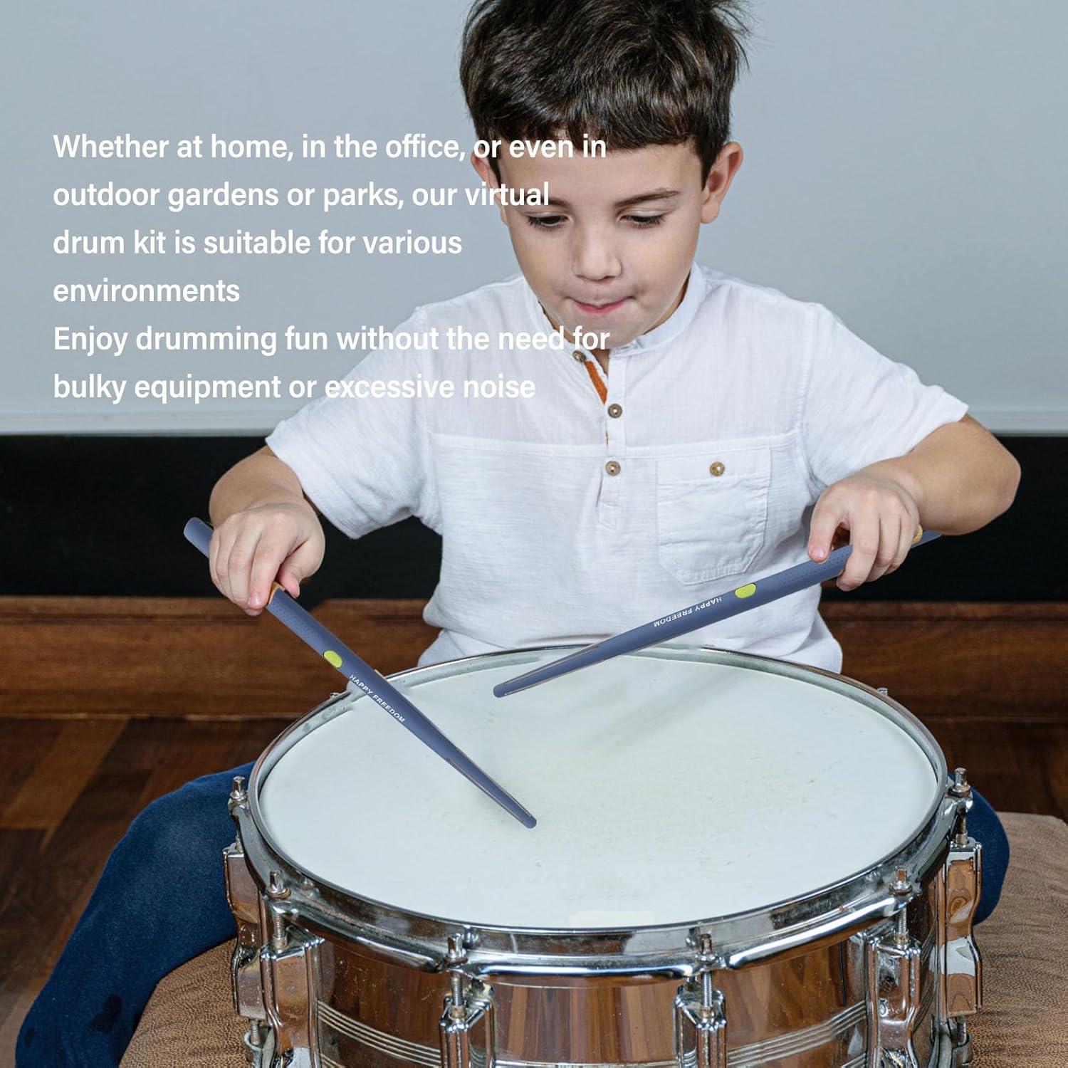 Juego de Batería Electrónica FOSA Portátil 3D Azul