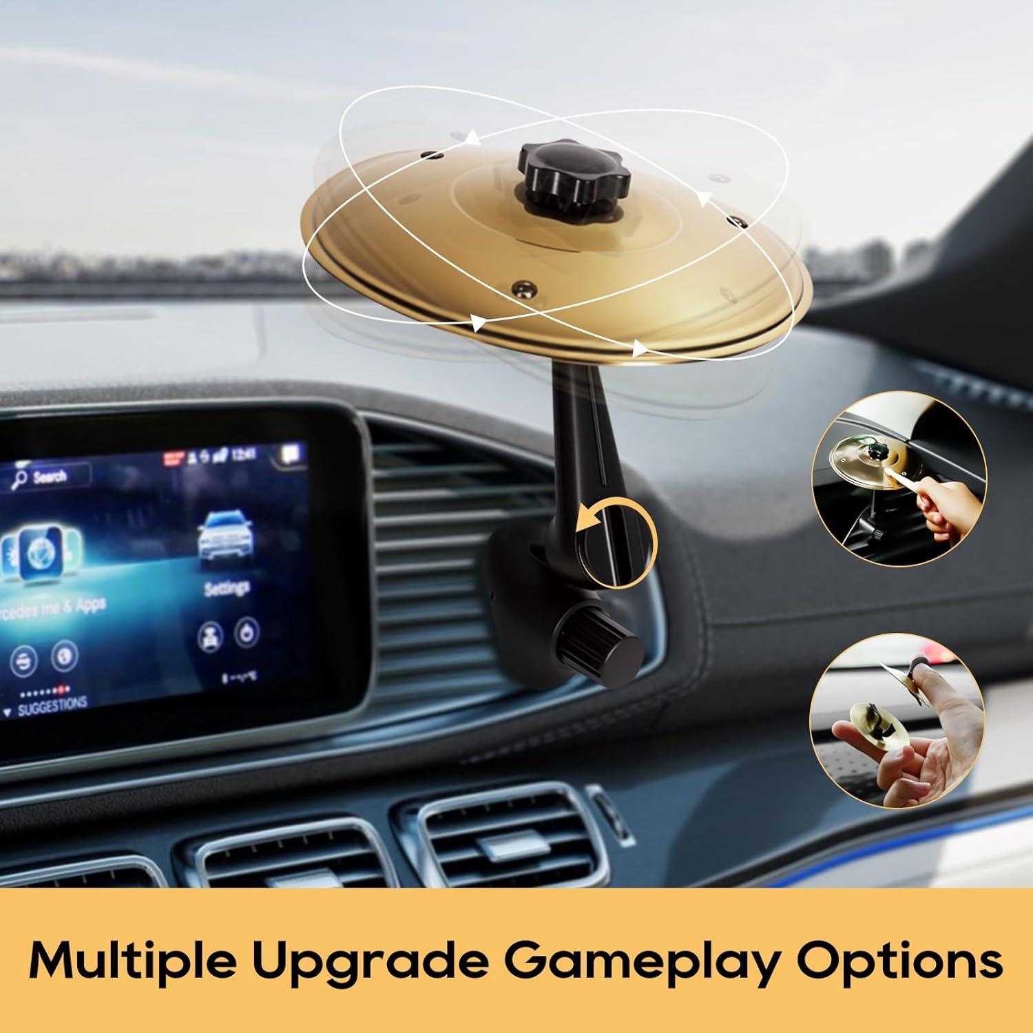 Cymbal de aire para coche WesGen CL001 - Oro, 15 cm