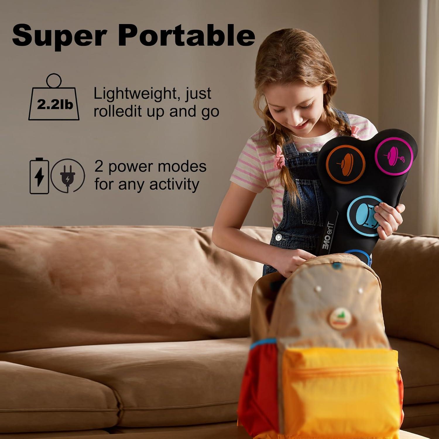 Conjunto de Batería Electrónica The ONE TRD1 9 Pads Bluetooth