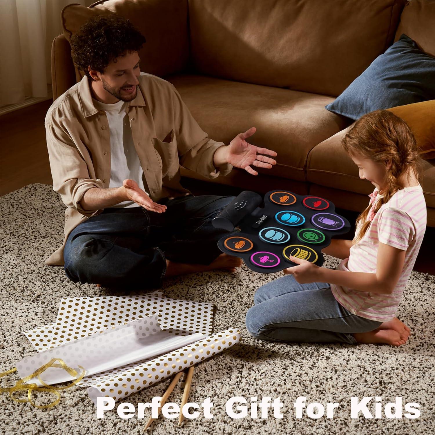 Conjunto de Batería Electrónica The ONE TRD1 9 Pads Bluetooth