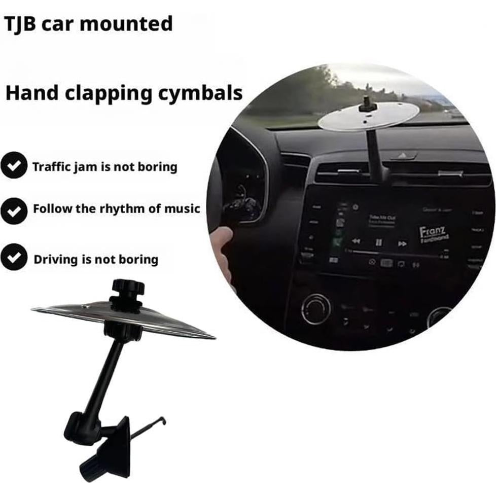 Cymbal de coche Piegricdiat para ventilación - Oro