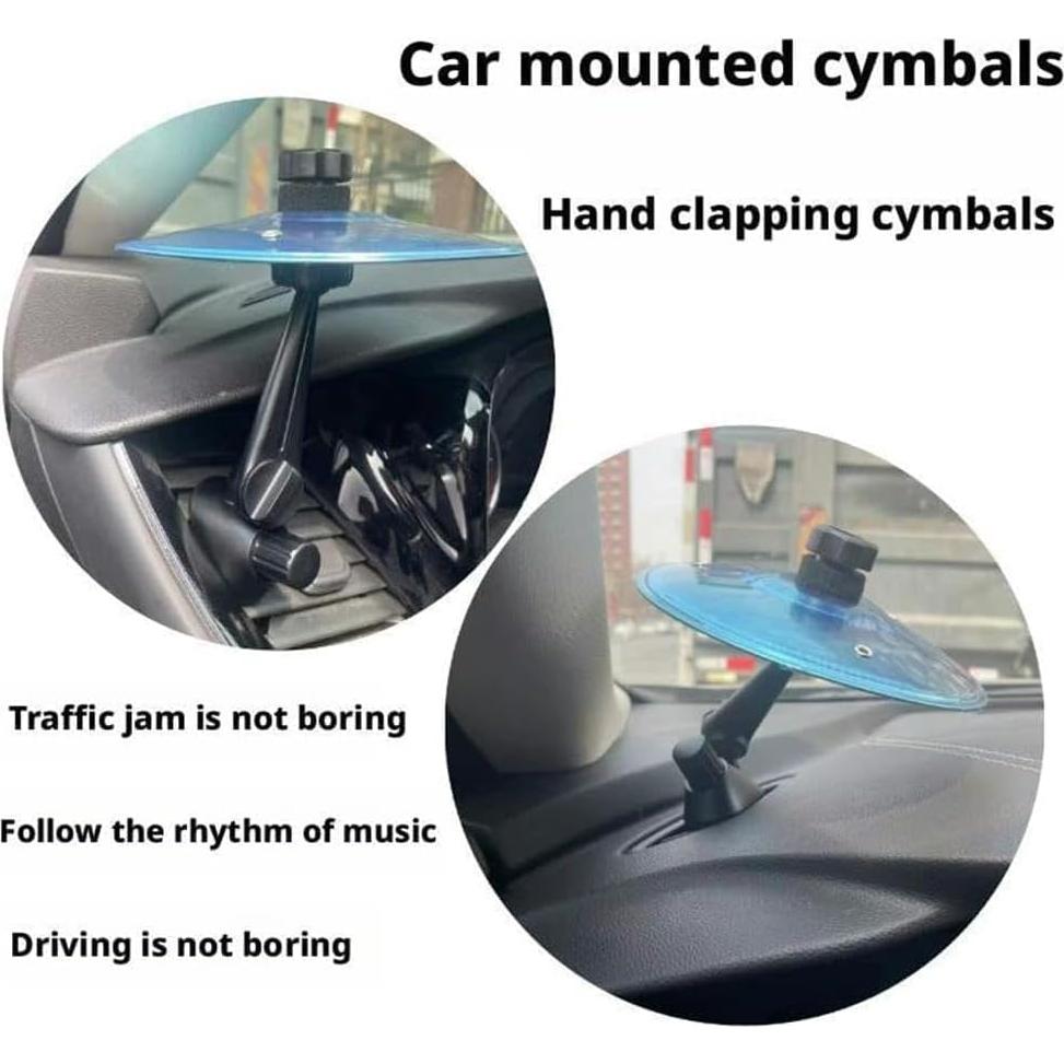 Cymbal de coche Piegricdiat para ventilación - Oro