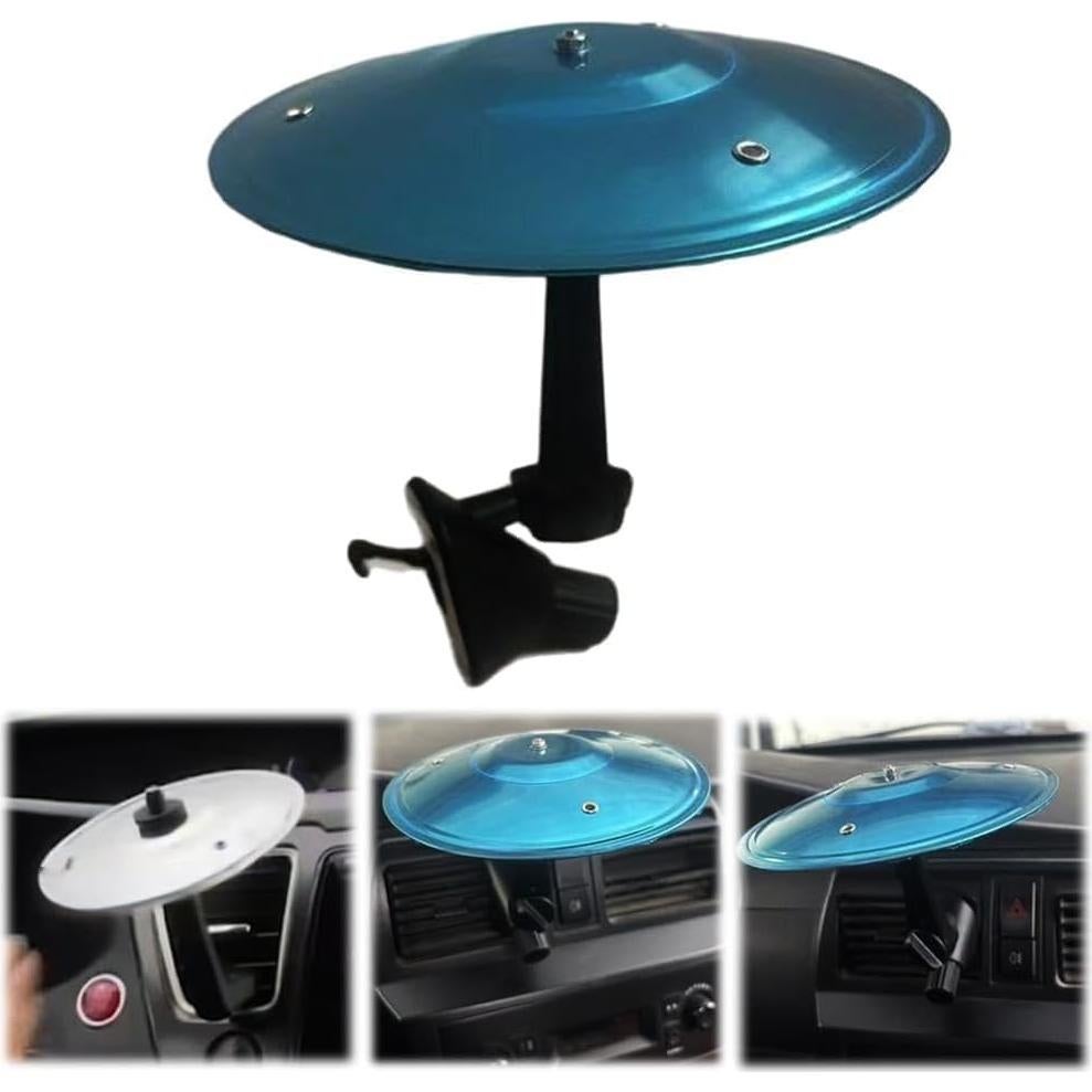 Cymbal de coche Piegricdiat para ventilación - Oro