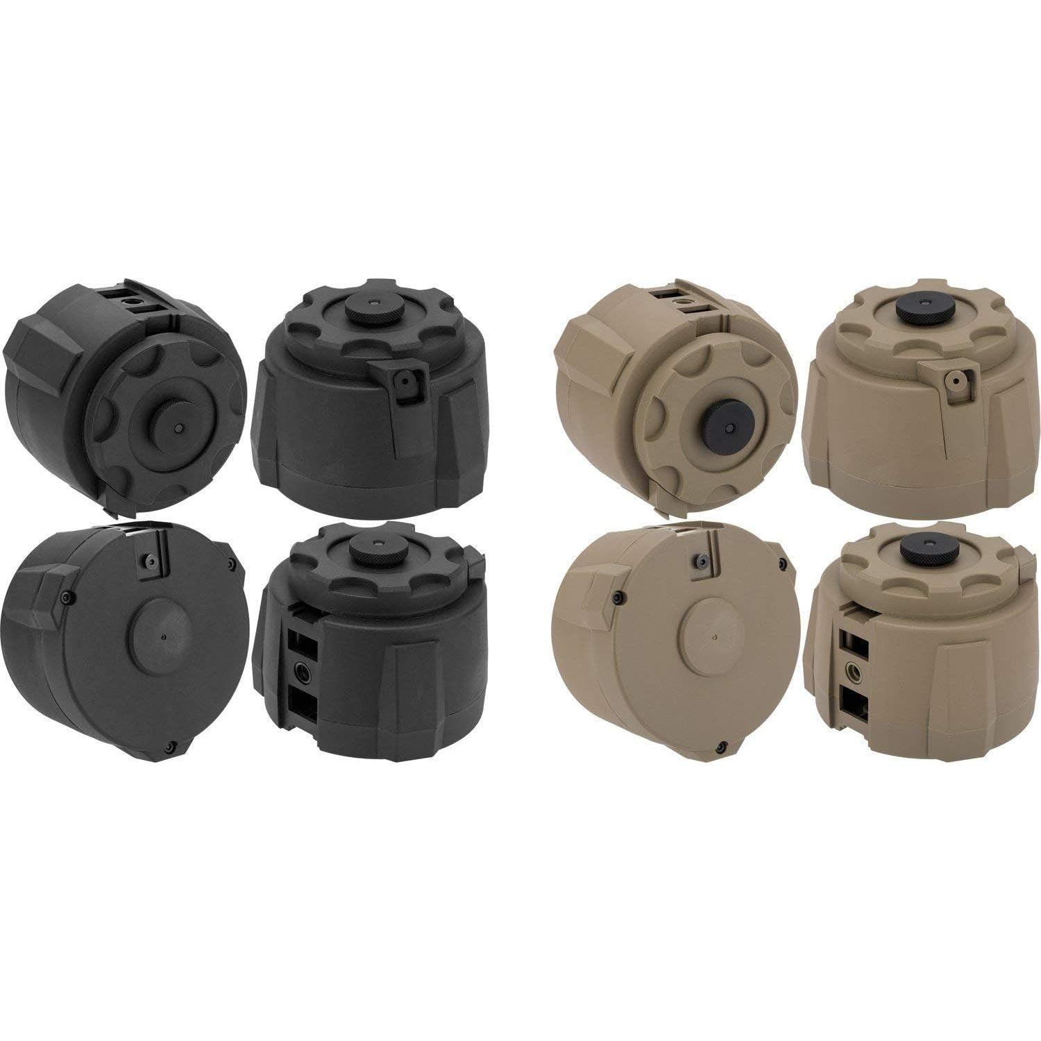 Cargador de Tambor Airsoft Angel Custom Firestorm 1500 Rondas