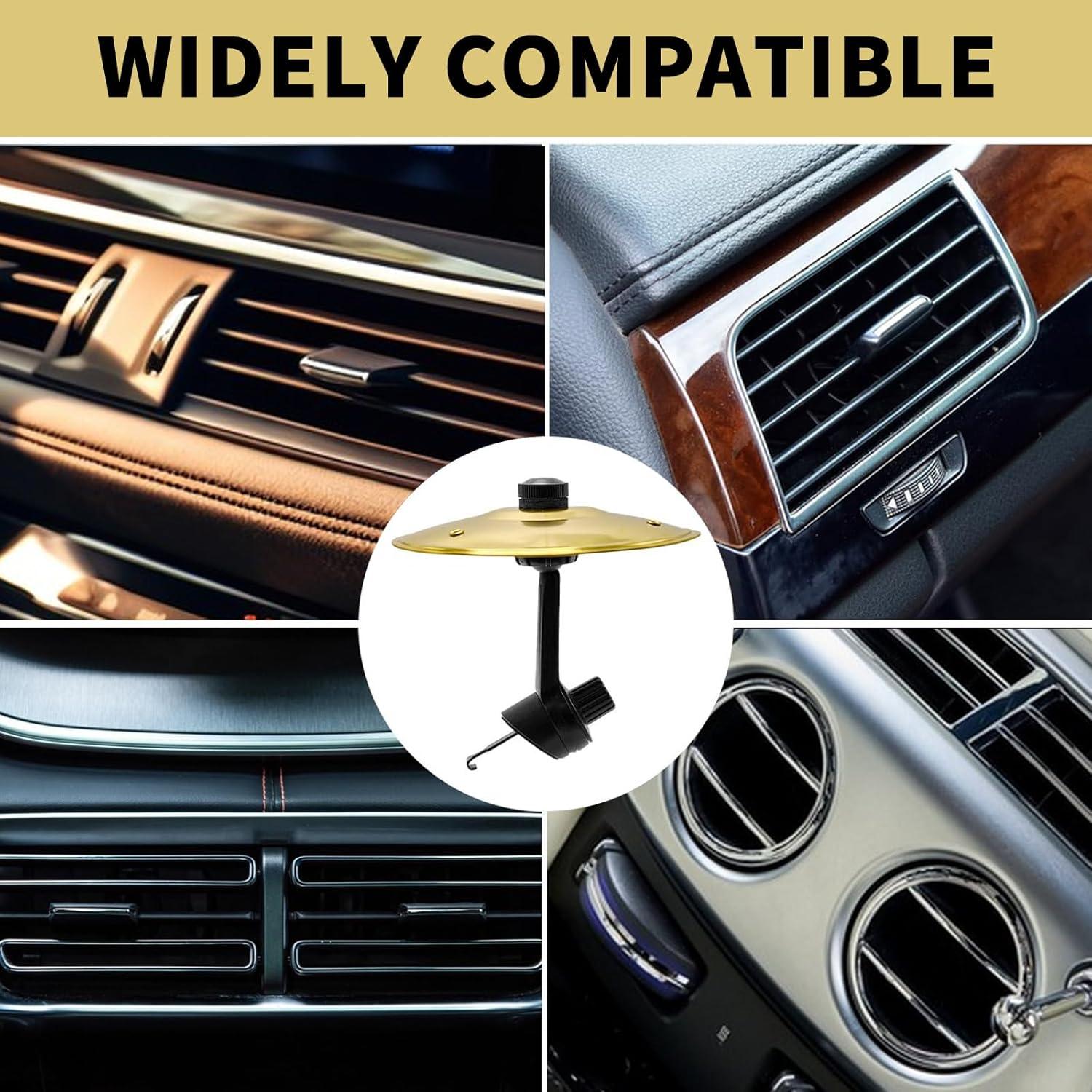 Cymbal de Aire para Auto TAEERY Dorado, 99.6g, Compacto