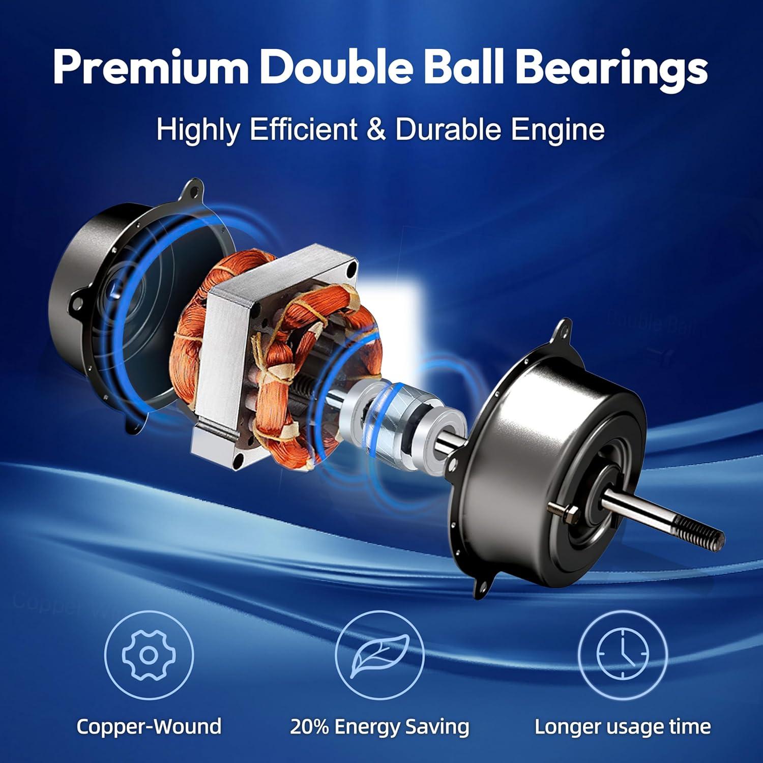 Ventilador industrial de tambor Xcity 14" 2300 CFM negro