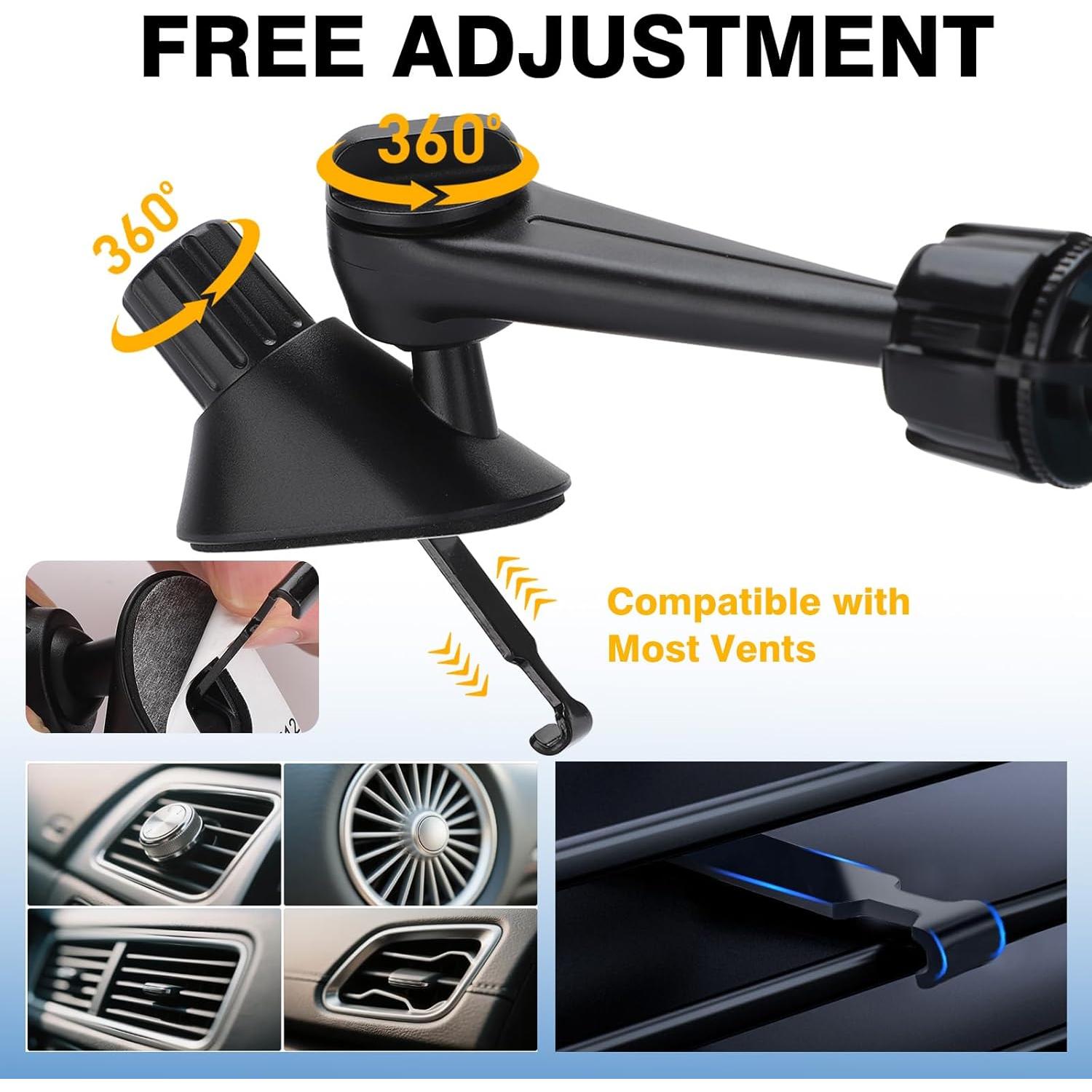 Parcho Mejorado Platillo de Ventilación para Auto Plata