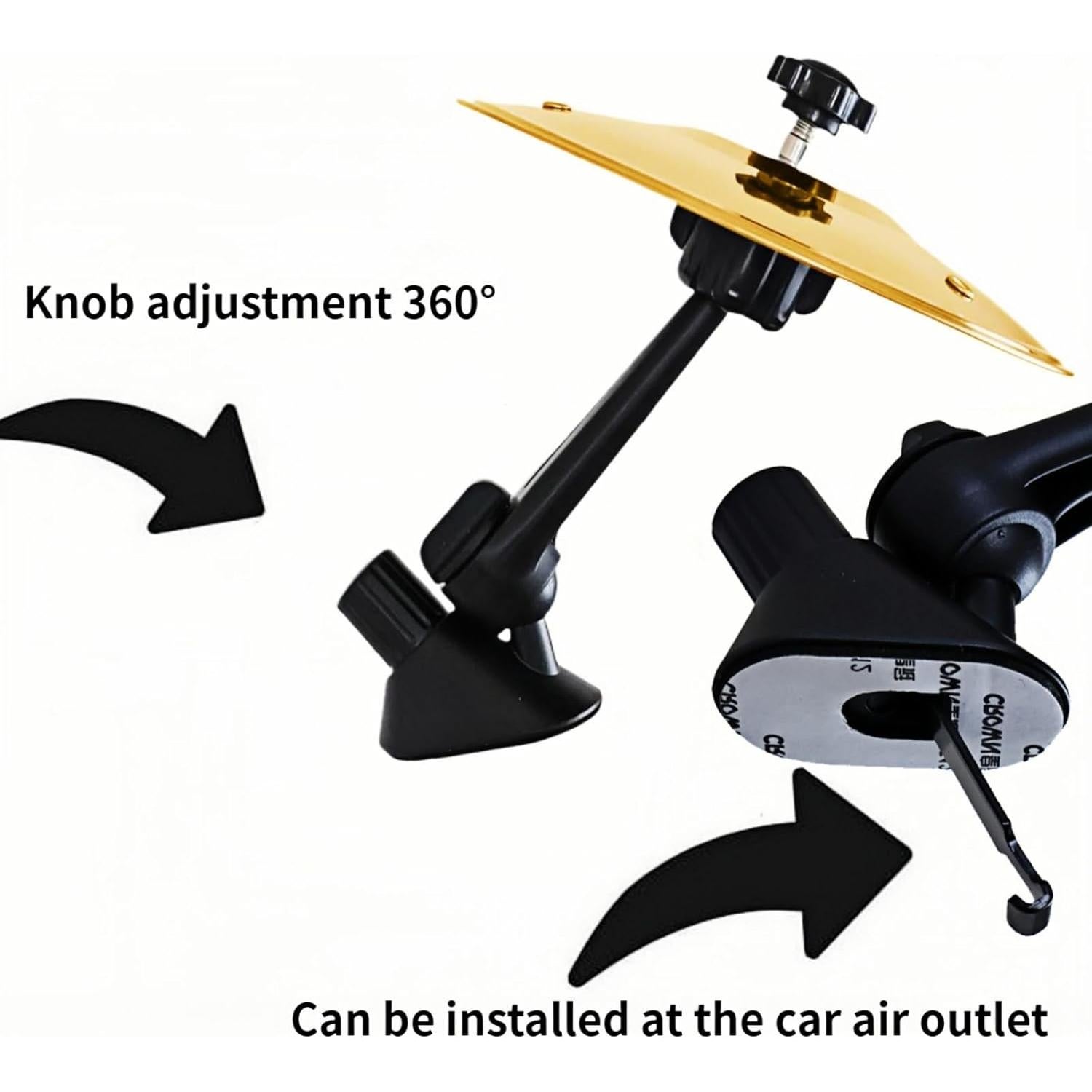 Platillo de Coche Mcnulgur Dorado 14 cm - 2 Piezas