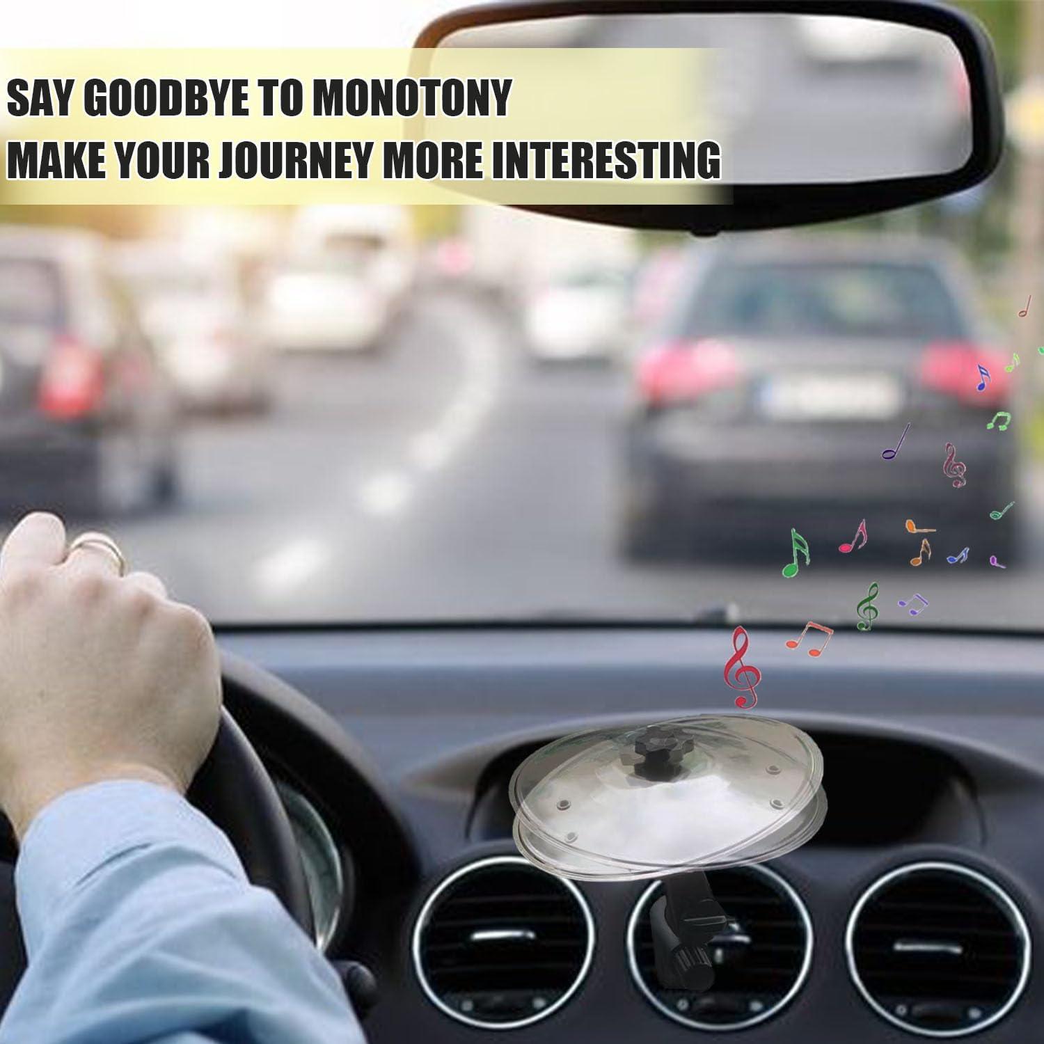 Cymbal de Ventilación de Coche BOVVSKY Mini Plata