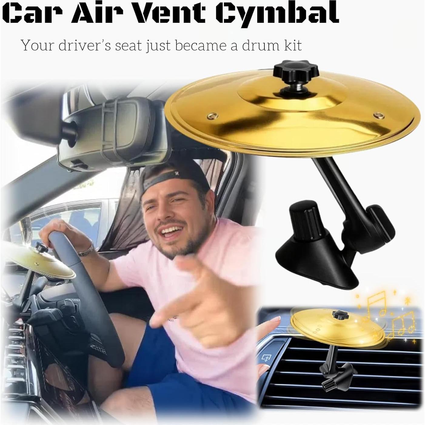 Cymbal de Coche Oro SL-011 para Ventilación de Aire