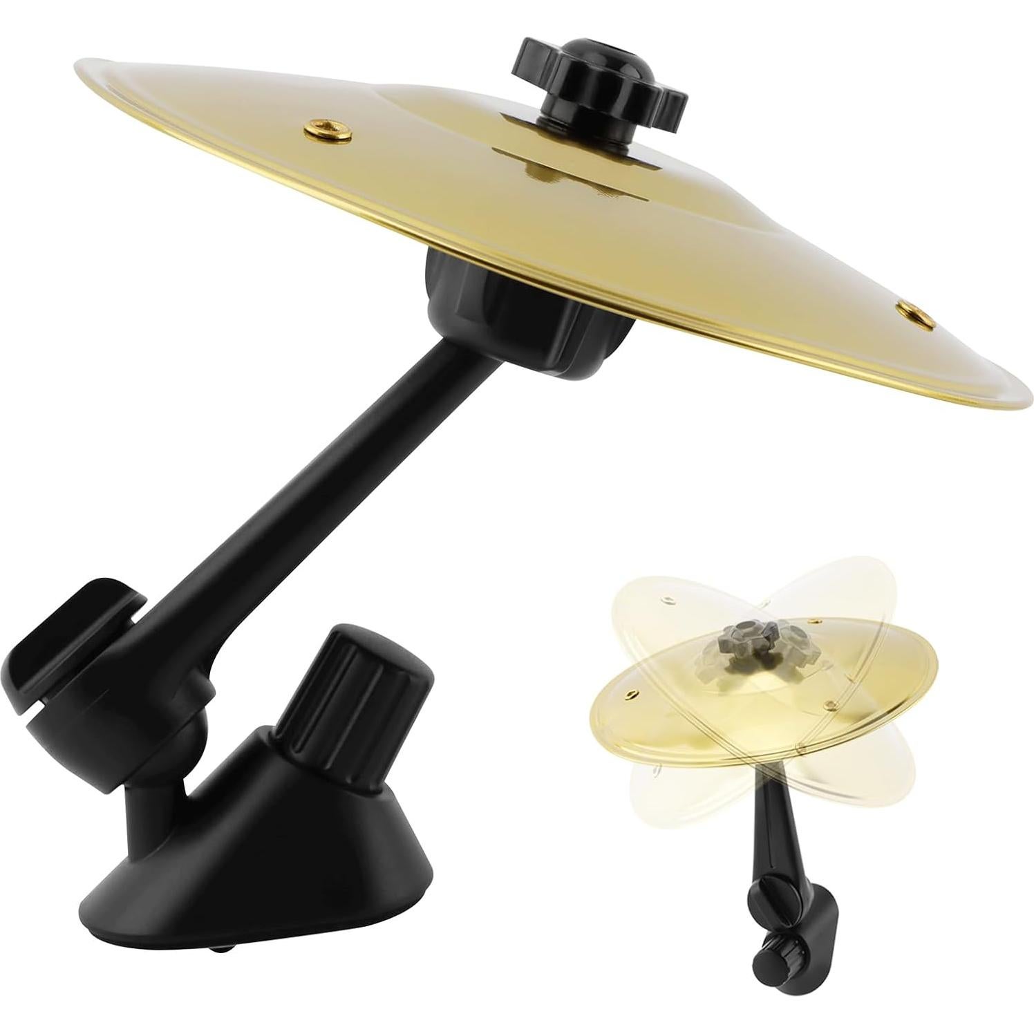 Cymbal de Aire para Auto Oro - Mini Platillo Musical Compacto