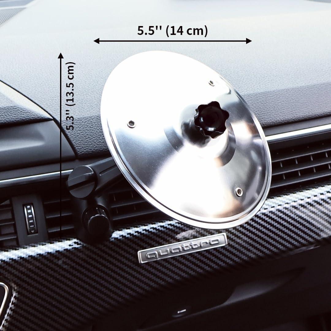 Platillo de Coche Mcnulgur Mini 14 cm Plata - 2 Piezas