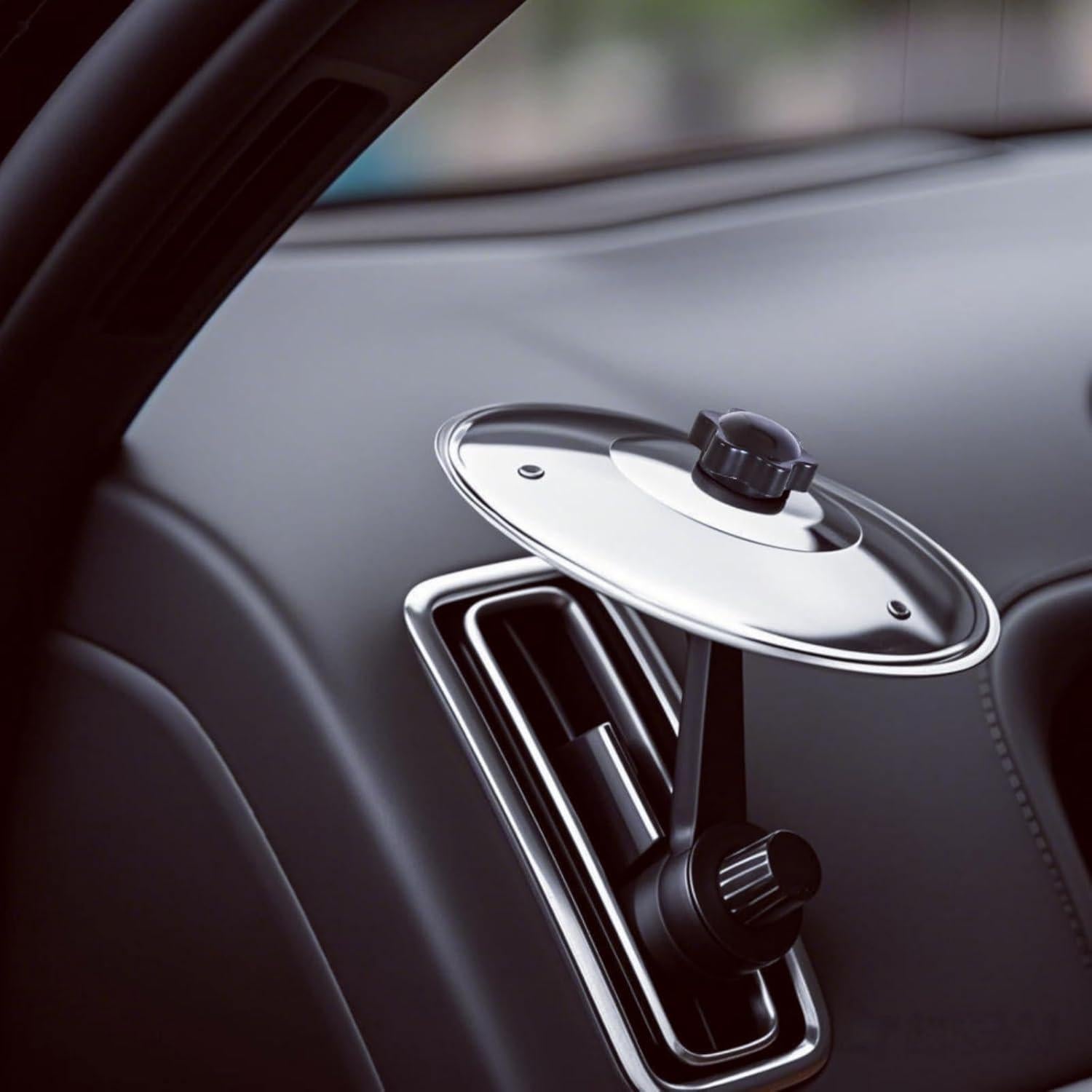 Platillo de Coche Mcnulgur Mini 14 cm Plata - 2 Piezas