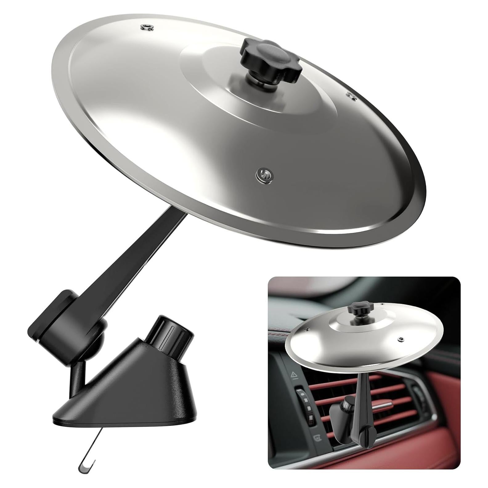 Cymbal de Aire para Auto RXT112 - Mini 14 cm Plata