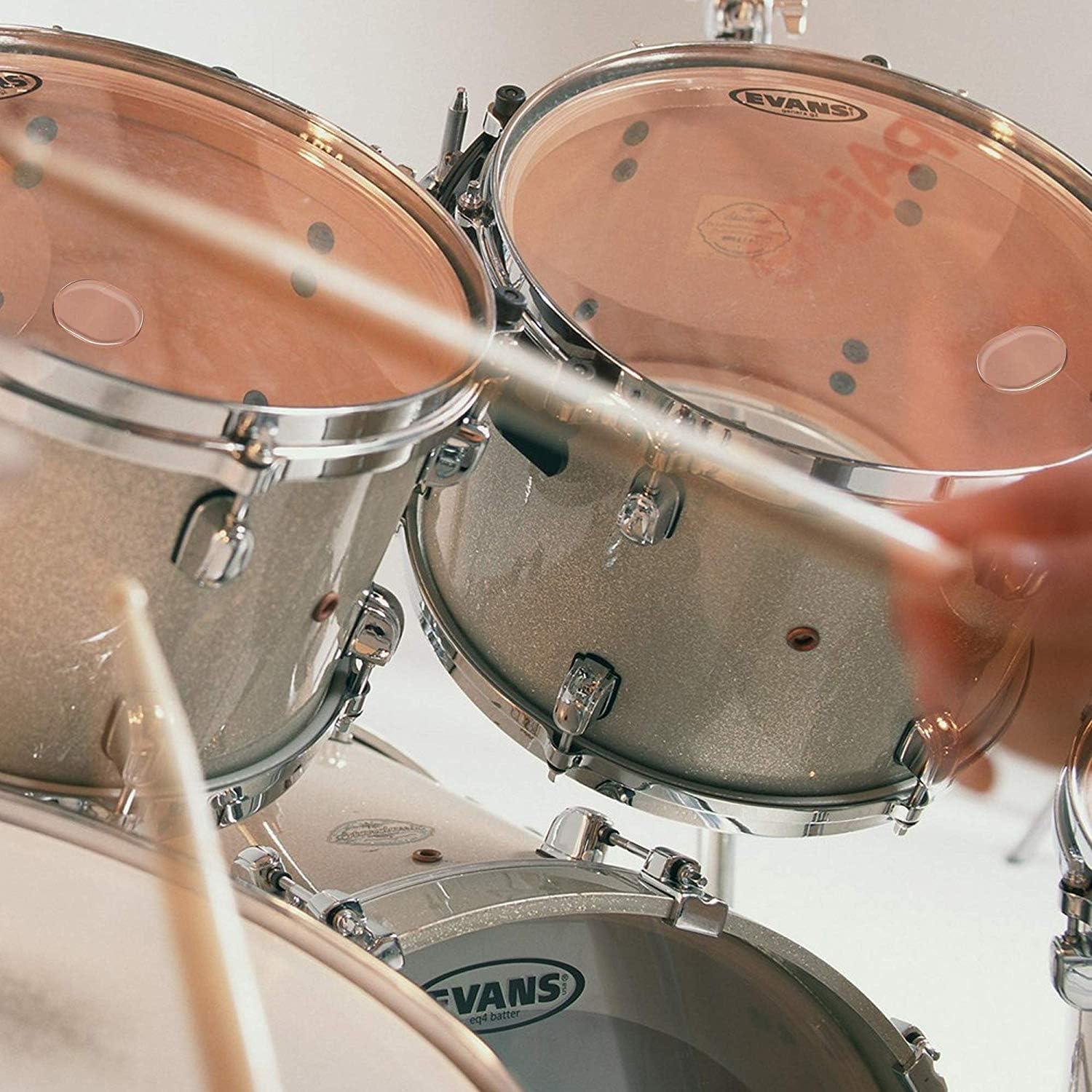 Paquete de 24 Amortiguadores de Silicona Cettkowns para Tambores