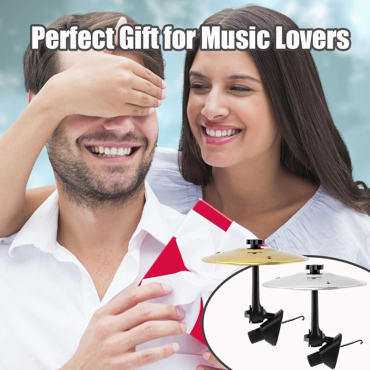 Cymbal de Choque para Auto Ventilación Plata - Mini Cymbal Clip-On