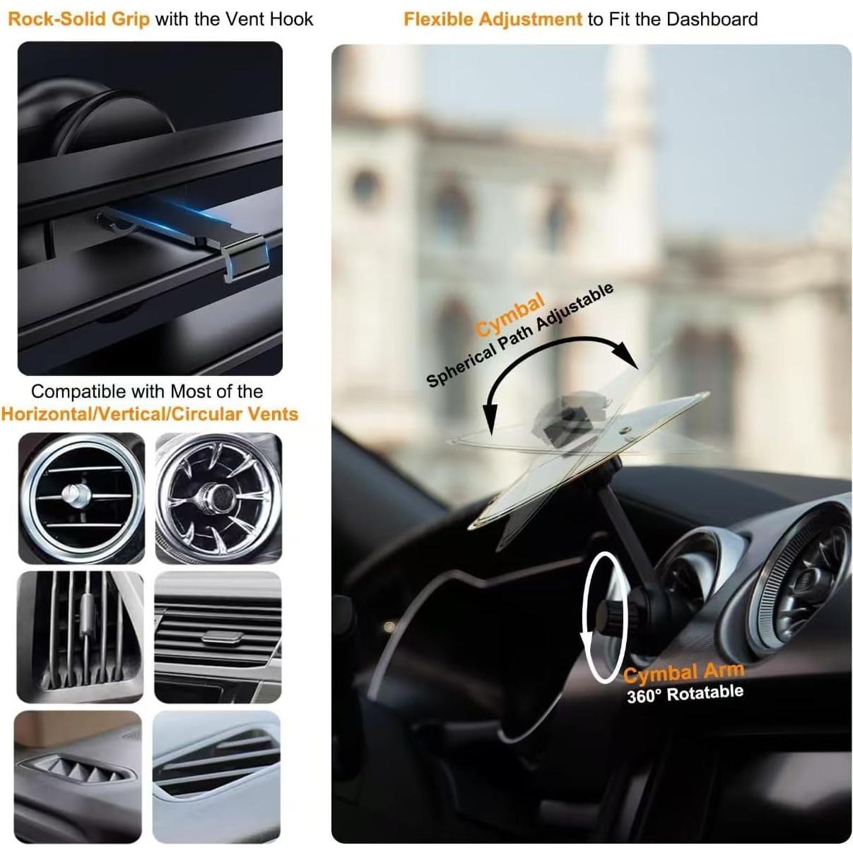 2 Platillos de Auto Ventilación Cym01 Plata - Accesorio Musical